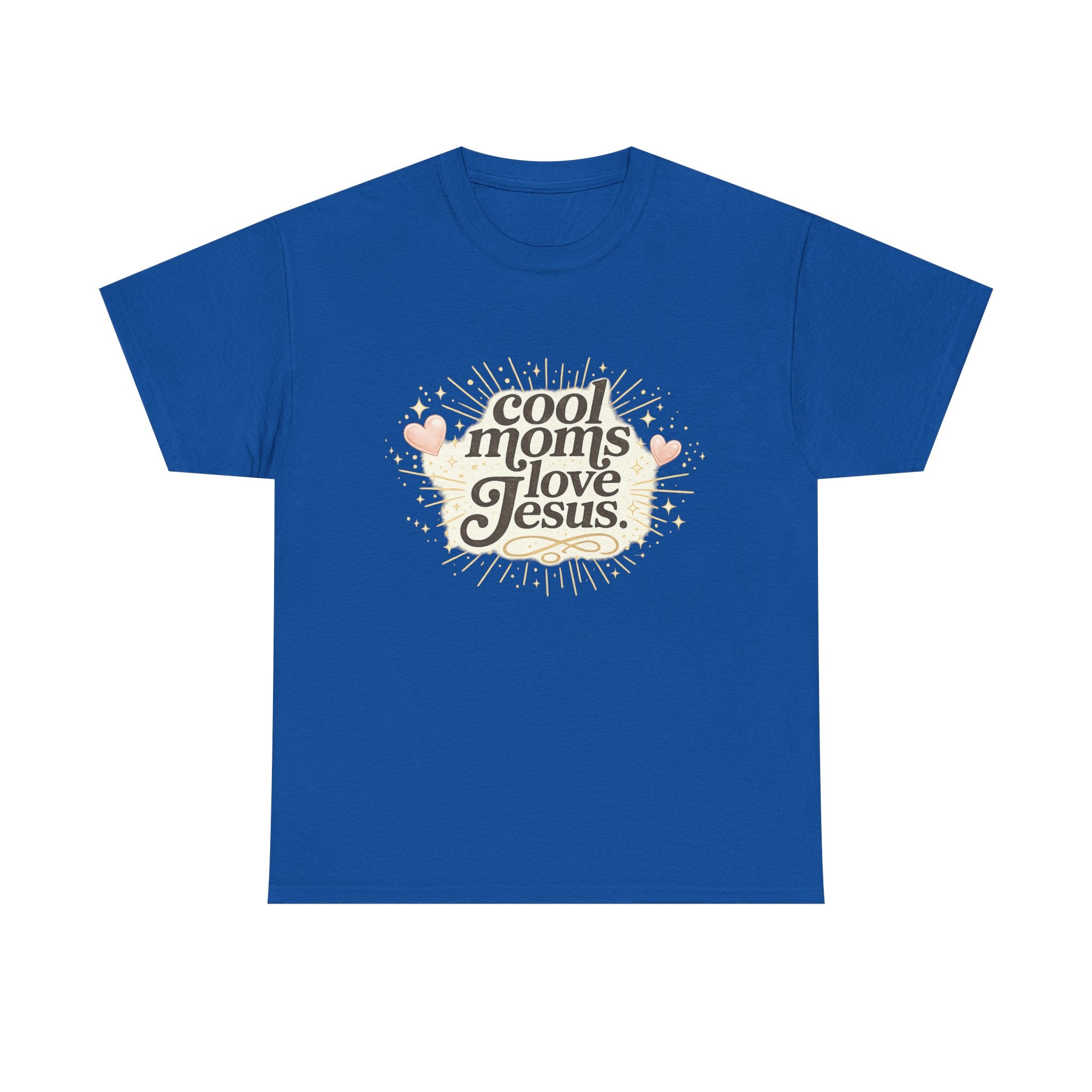 Cool Moms Love Jesus T-Shirt — Faith-Based Christian Mom Tee