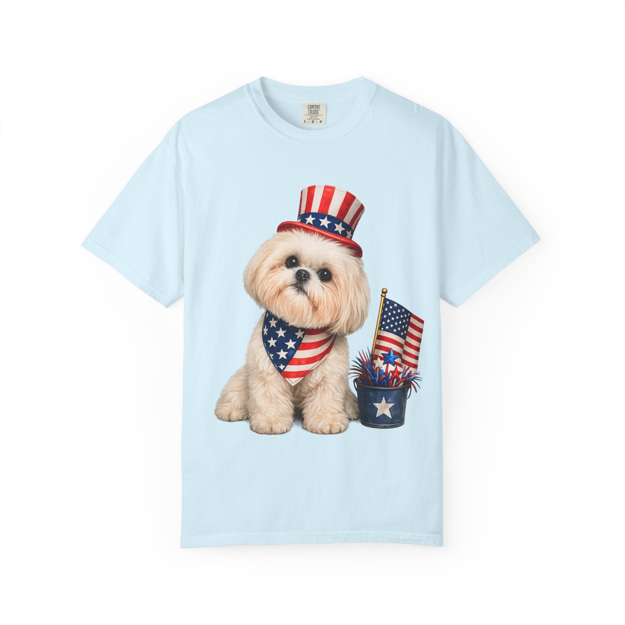 Patriotic Shih Tzu T-Shirt
