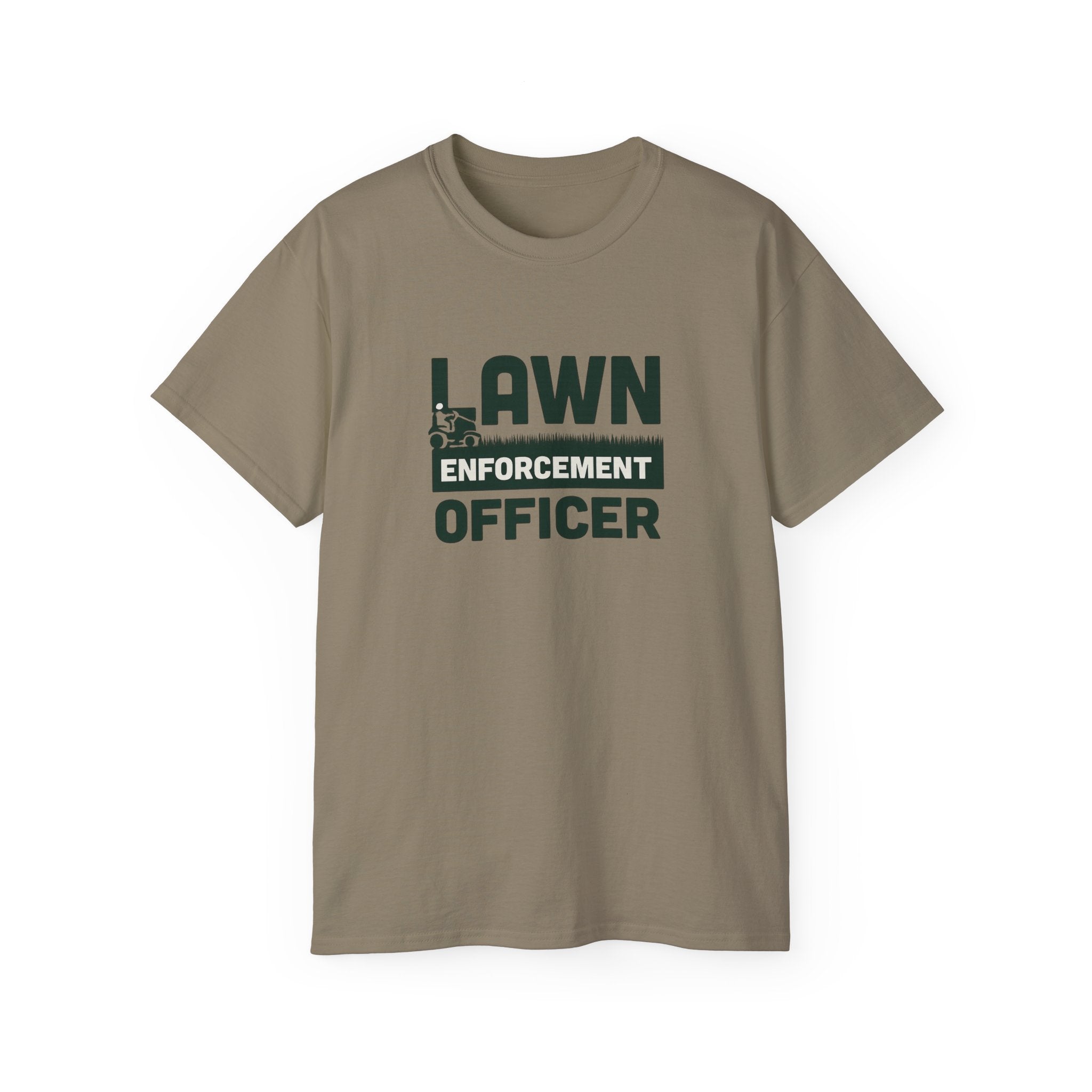 Lawn Enforcement Officer T‑Shirt — Funny Gardener Lawn Care Tee
