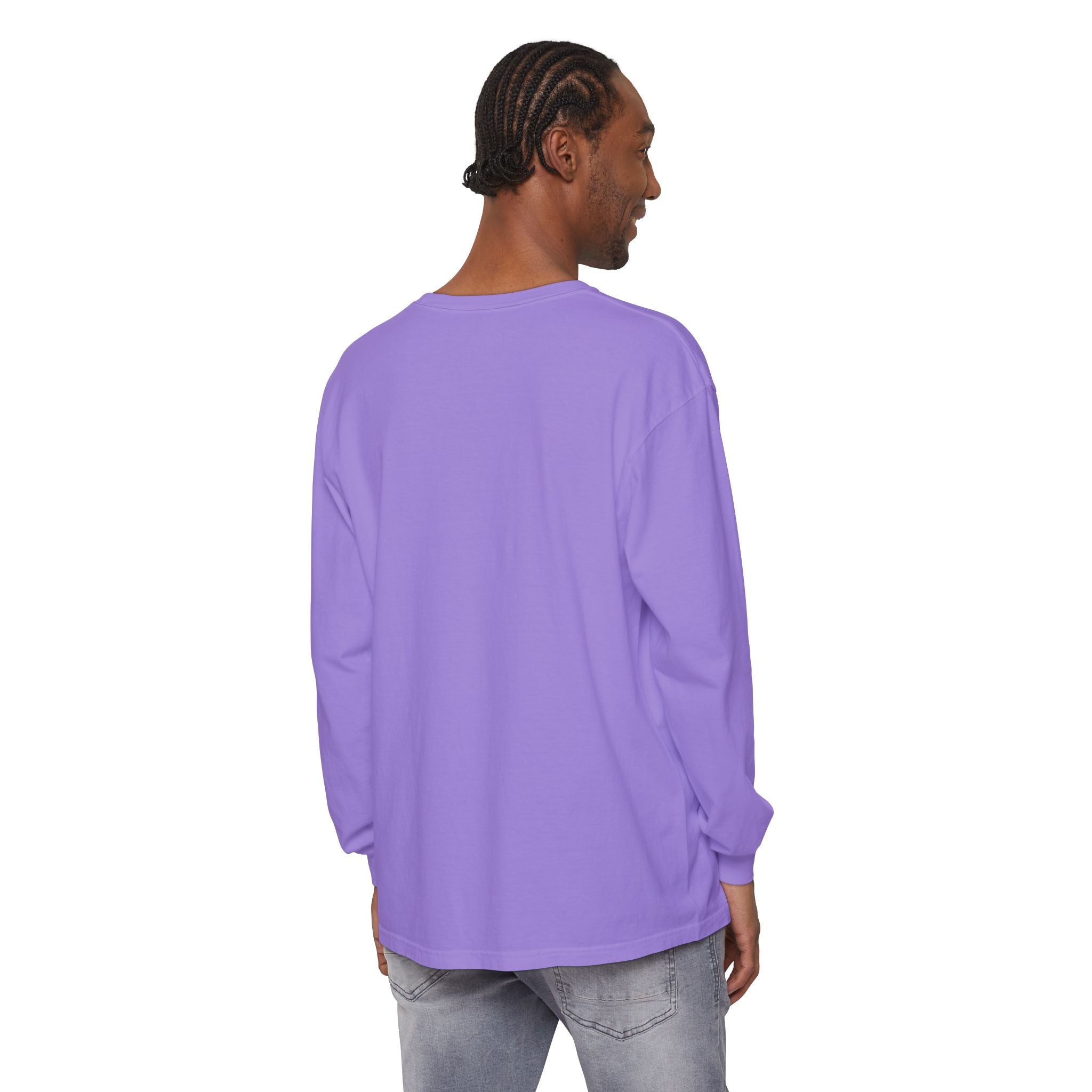 Teacher Long Sleeve T-Shirt — Minimal Script Teacher Tee, Back-to-School Gift