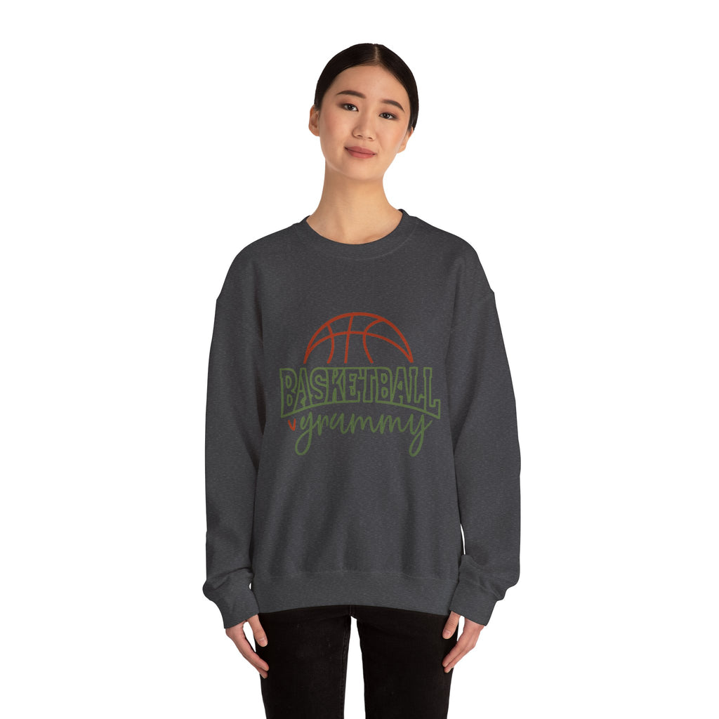 Basketball Grammy Sweatshirt — Cozy Basketball Mom/Grandma Crewneck