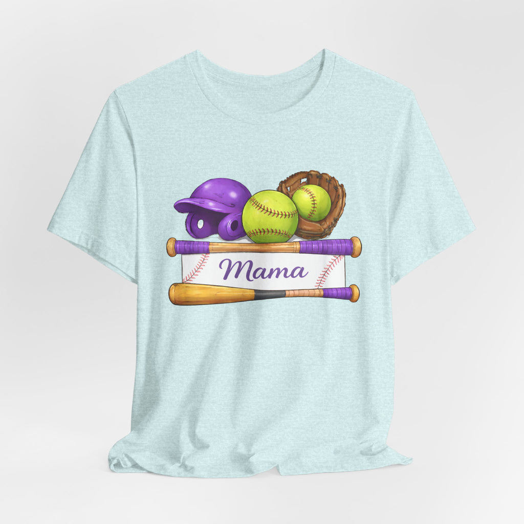 Mama Softball Mom T-Shirt