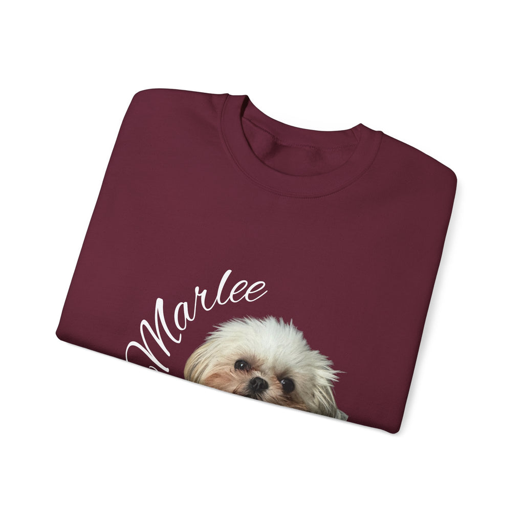 Cute Shih Tzu Puppy Crewneck Sweatshirt — Cozy Dog Lover Pullover