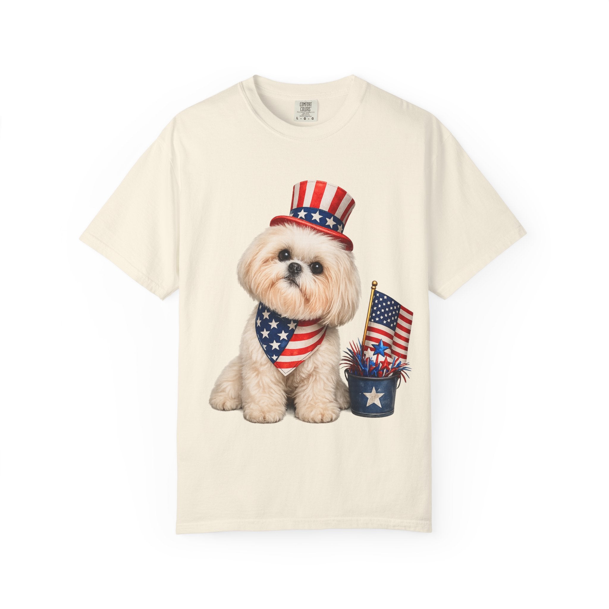 Patriotic Shih Tzu T-Shirt