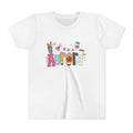 Aurora Kids' Name Tee — Colorful School Supplies Graphic Youth T-Shirt