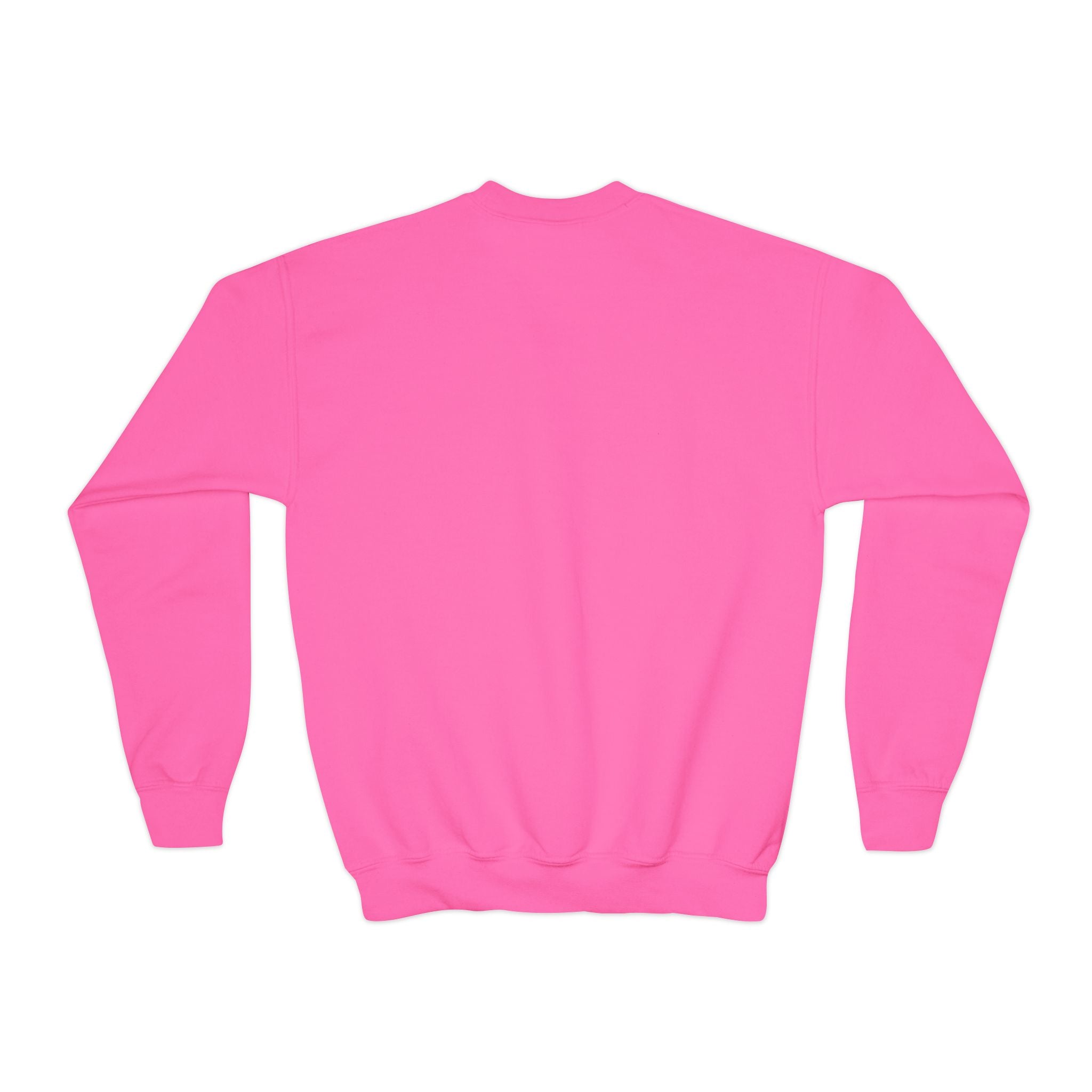 Youth Crewneck Sweatshirt — "Mini" Heart Bow Graphic