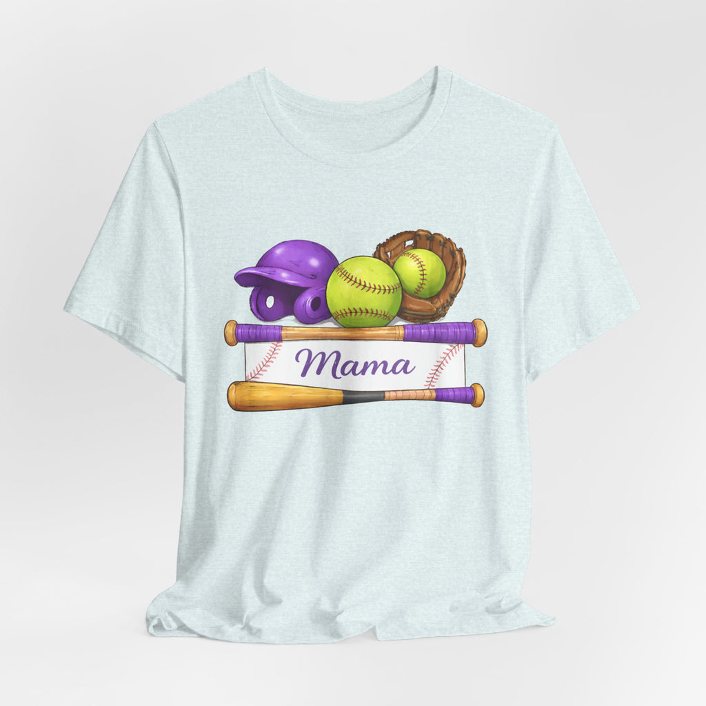 Mama Softball Mom T-Shirt