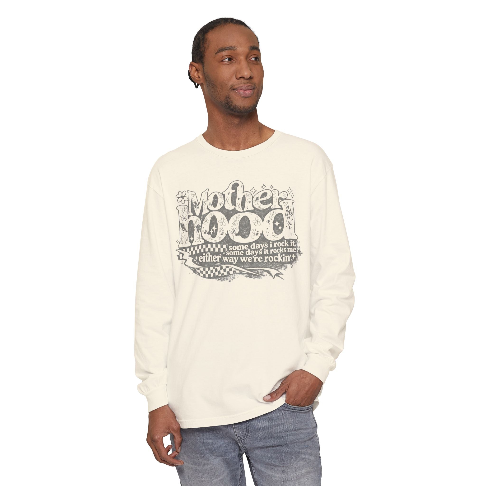 Motherhood Rocks Long Sleeve T-Shirt