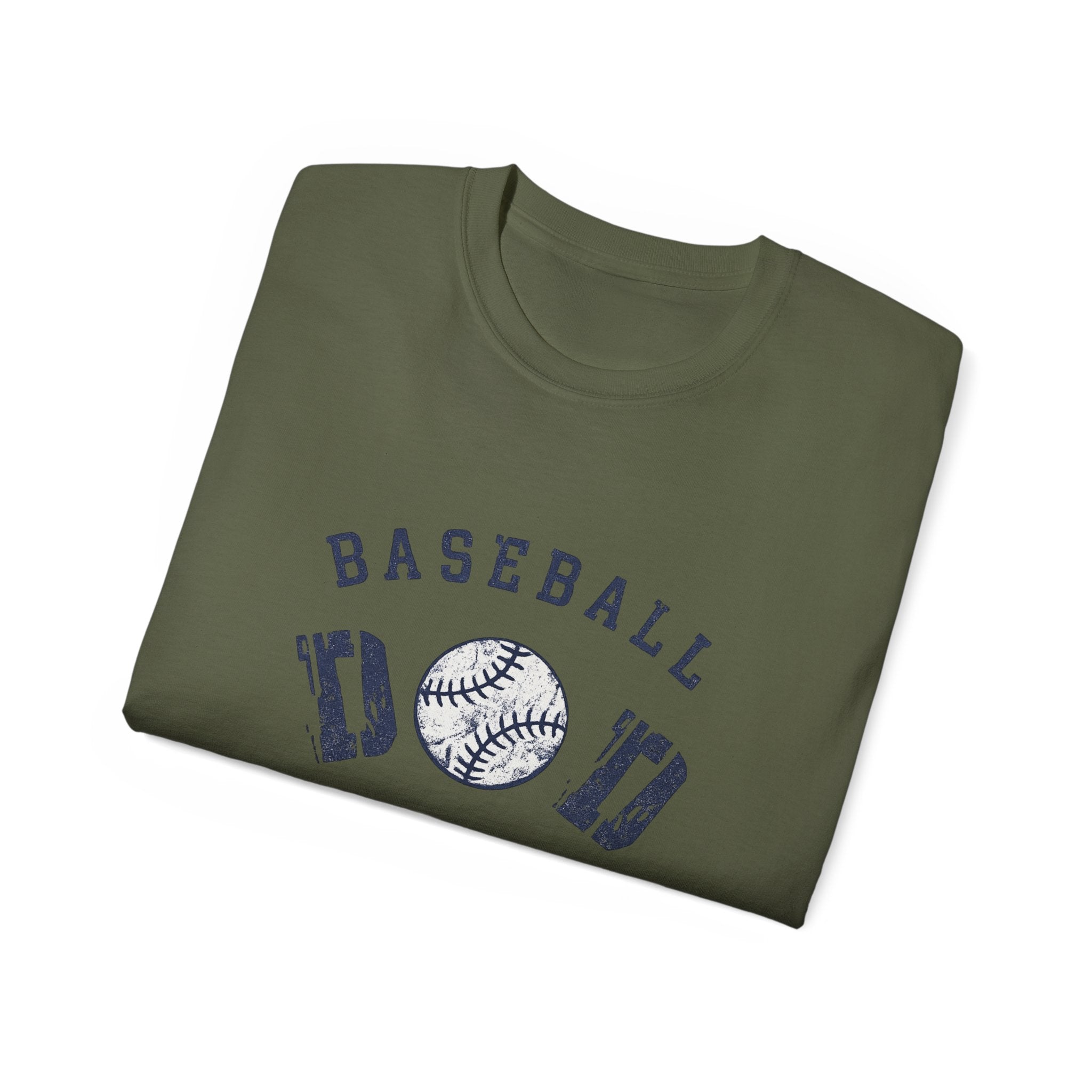 Baseball Dad T-Shirt — Vintage Baseball Graphic Tee for Fathers