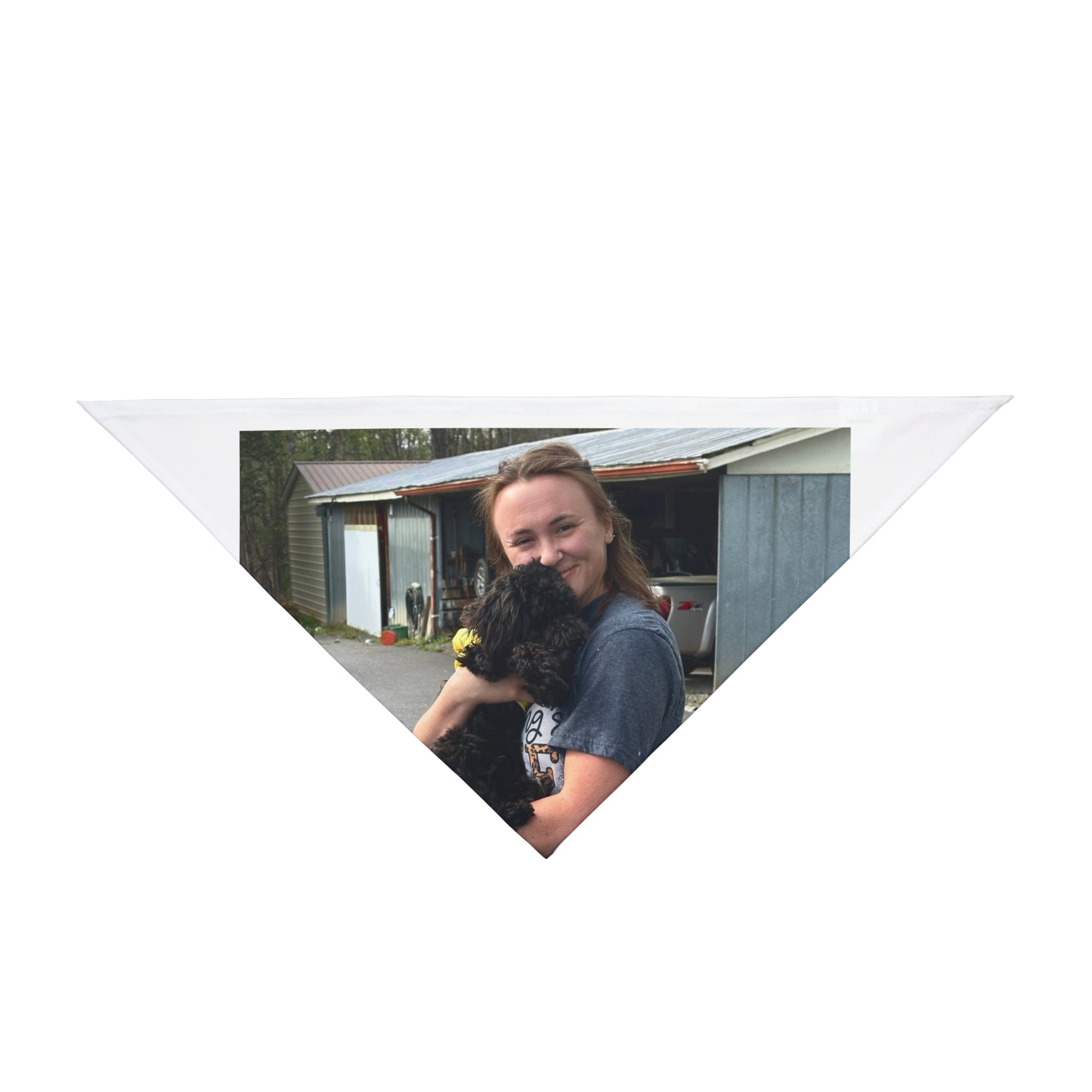 Custom Photo Pet Bandana — Personalized Dog & Cat Bandana with Your Picture