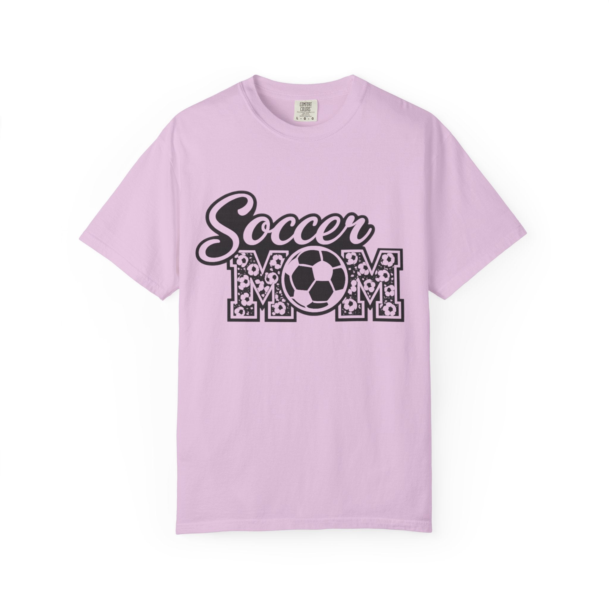 Soccer Mom T‑Shirt — Retro Soccer Ball Mom Graphic Tee
