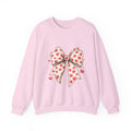 Heart Bow Crewneck Sweatshirt – Cute Valentine’s Day Pullover