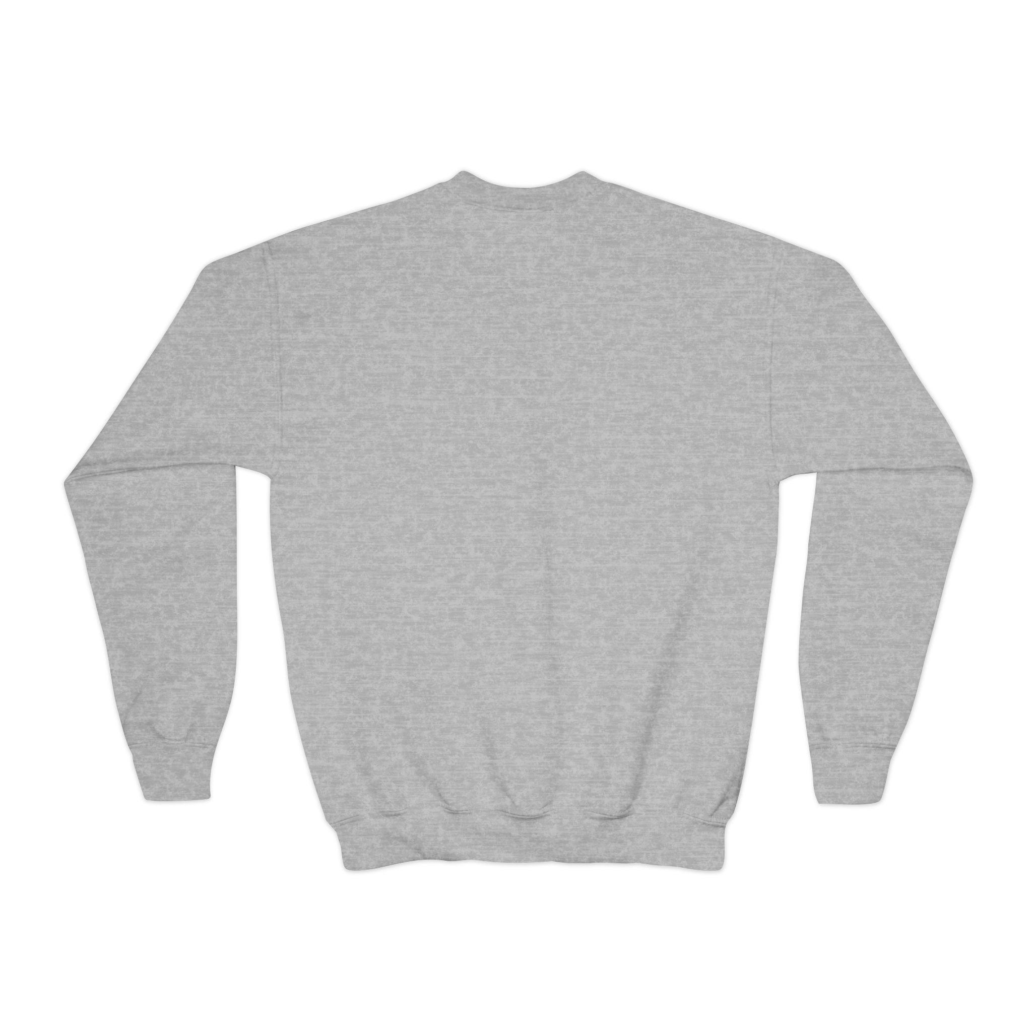 Youth Crewneck Sweatshirt — "Mini" Heart Bow Graphic