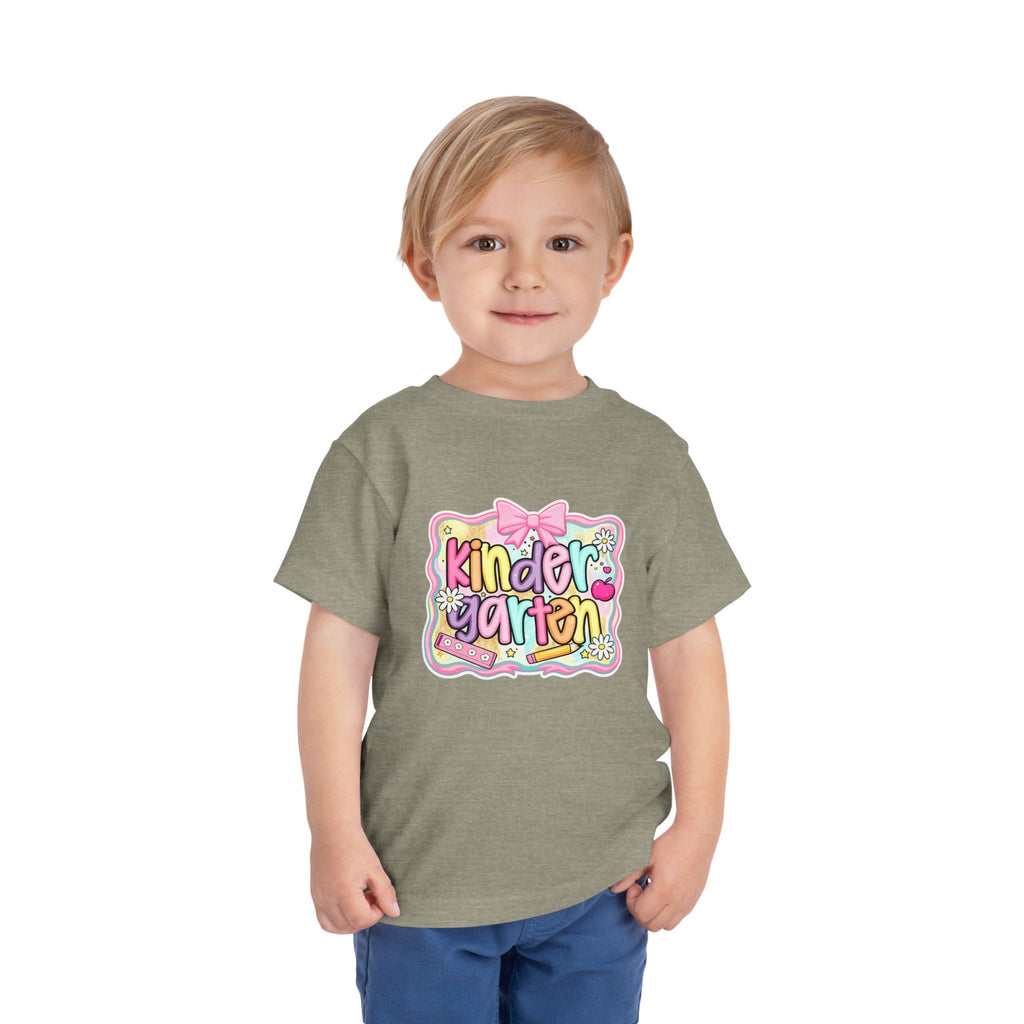 Kindergarten Cute Graphic Toddler Tee — Back to School Shirt