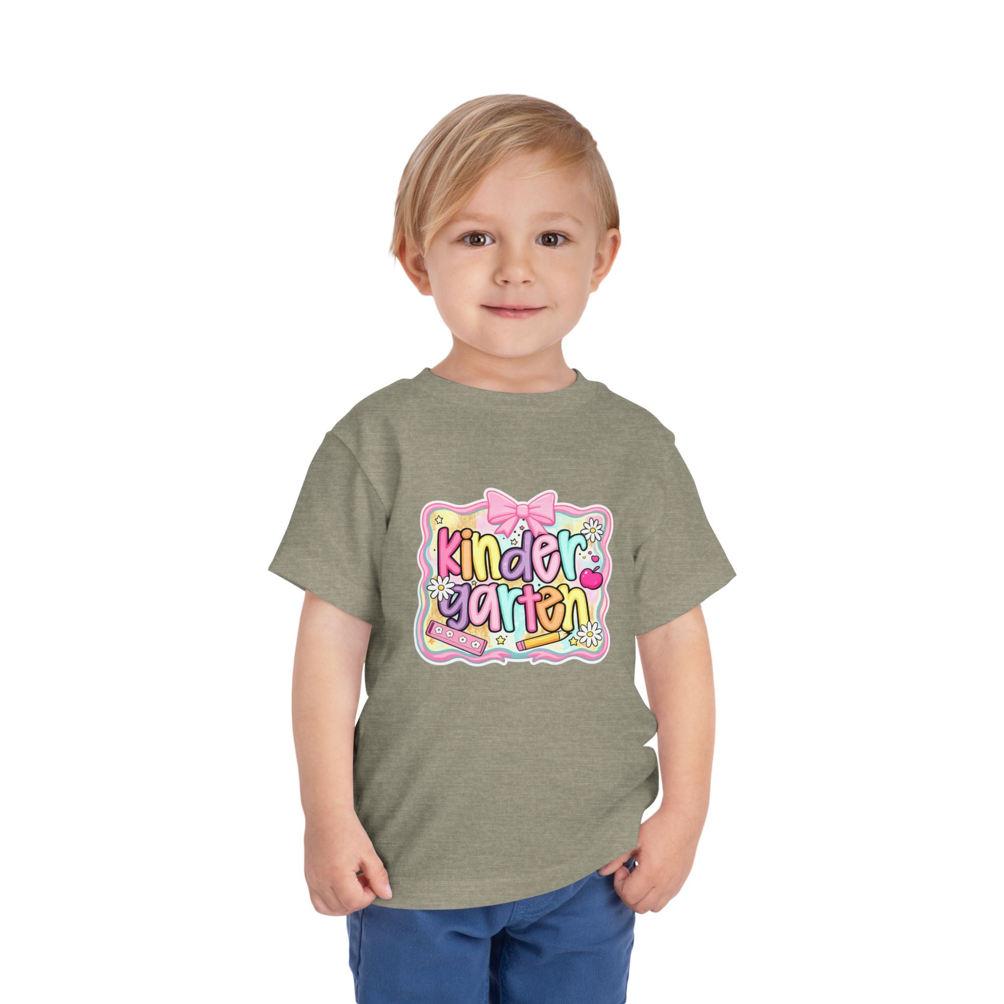 Kindergarten Cute Graphic Toddler Tee — Back to School Shirt