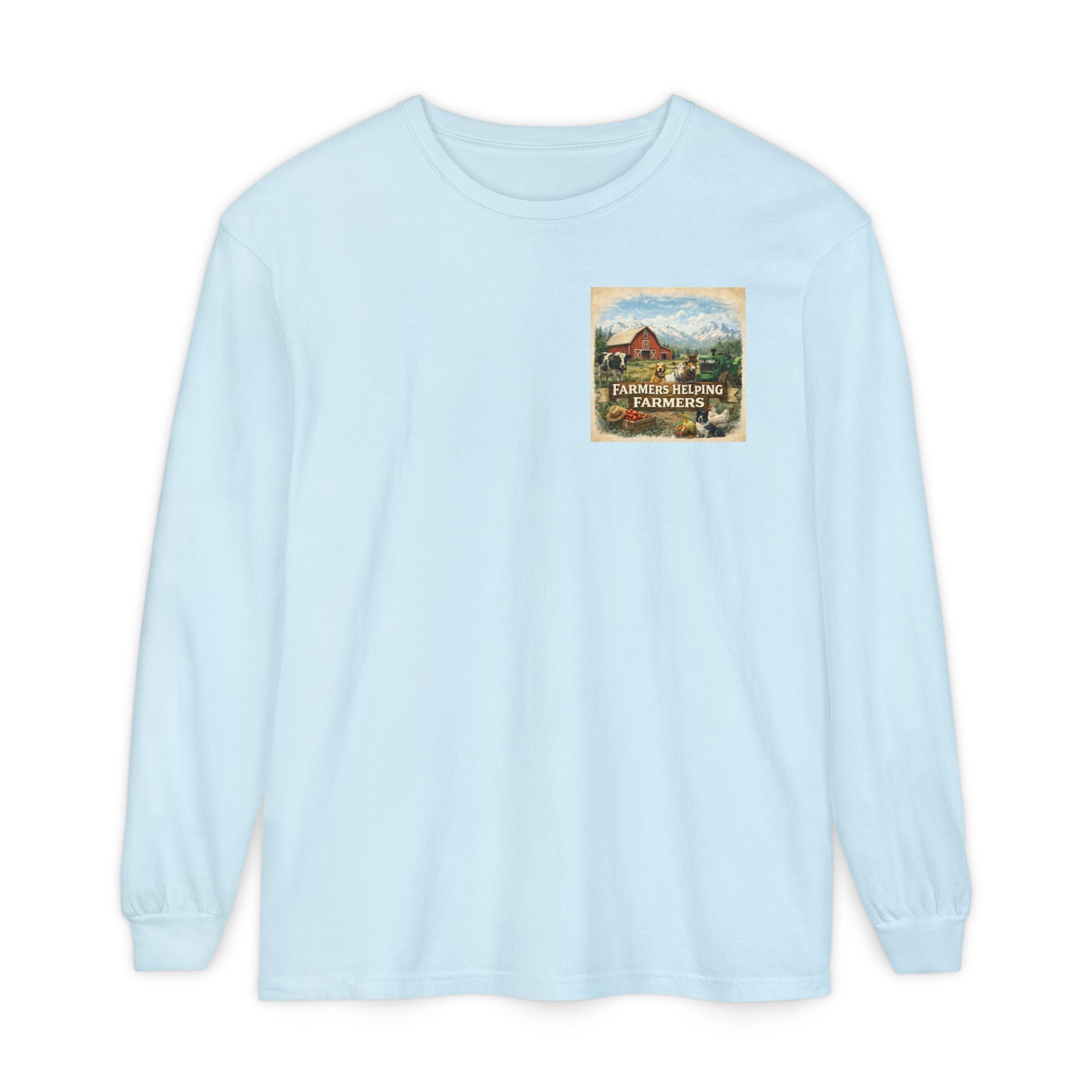 Farmers Helping Farmers Long Sleeve Tee