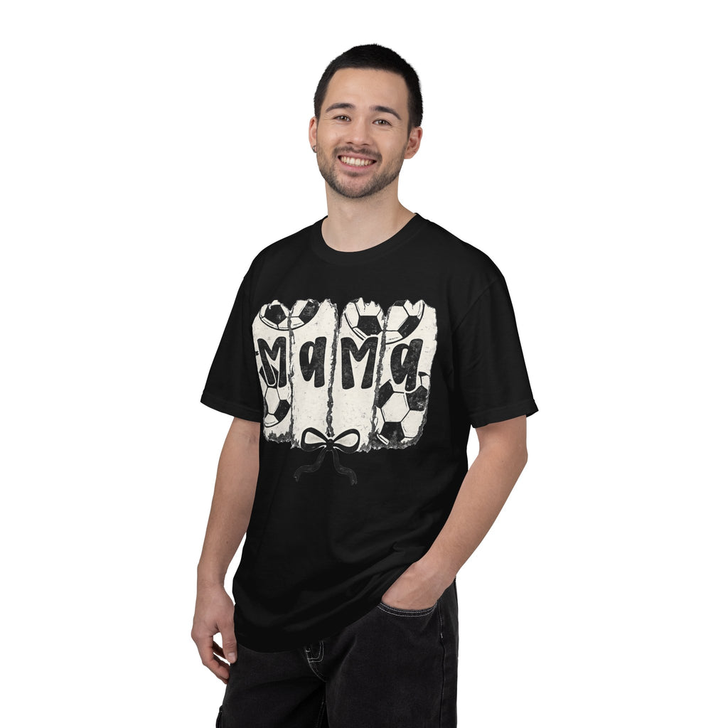 Mama Soccer T-Shirt — Vintage Soccer Ball Mama Tee for Moms