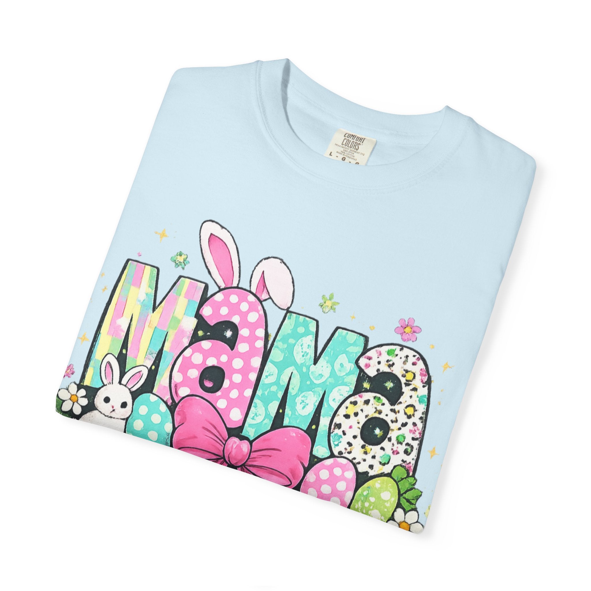 Mama Easter T-Shirt — Pastel Bunny & Egg Spring Shirt