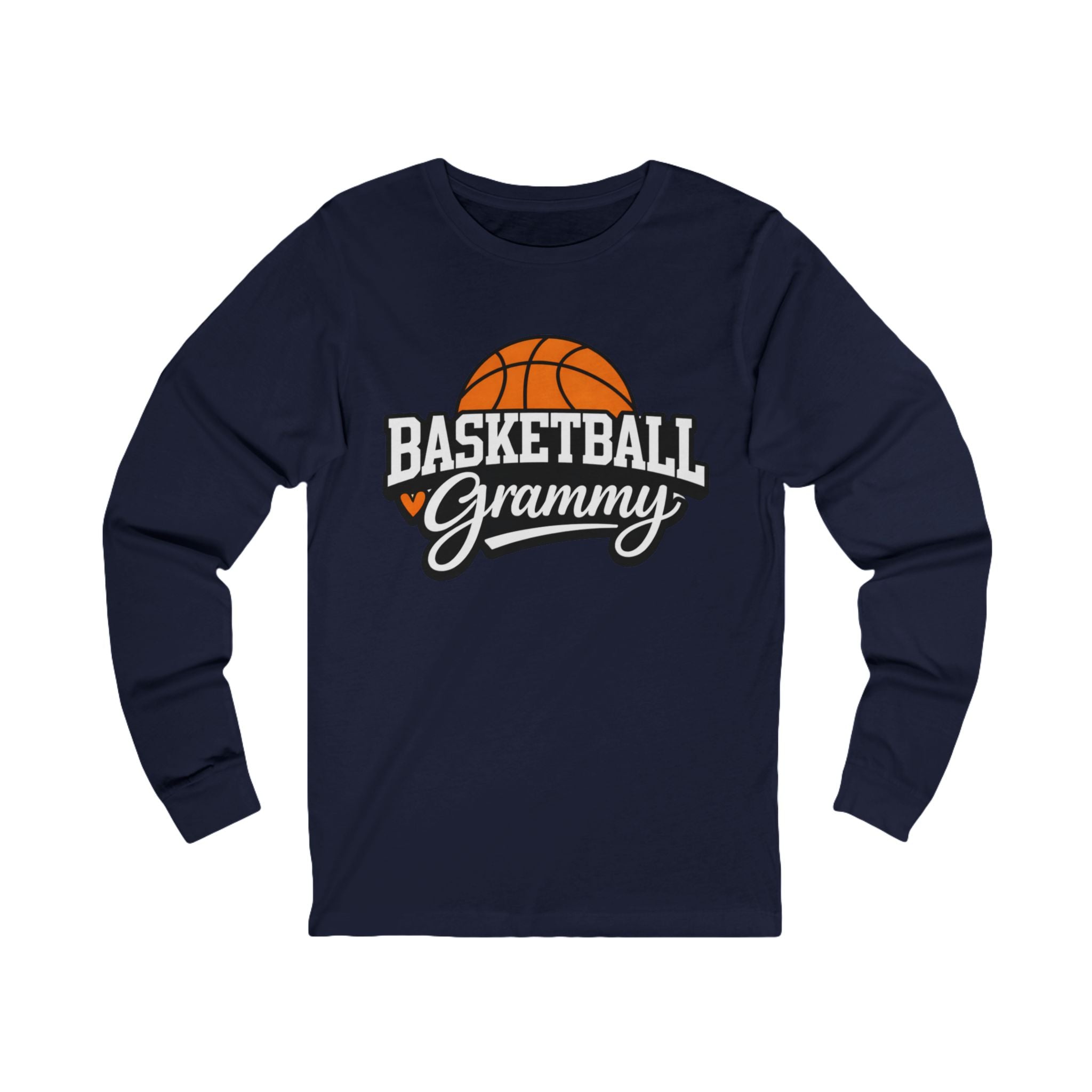 Basketball Grammy Long Sleeve Tee — Gift for Grandmothers & Sports Fans