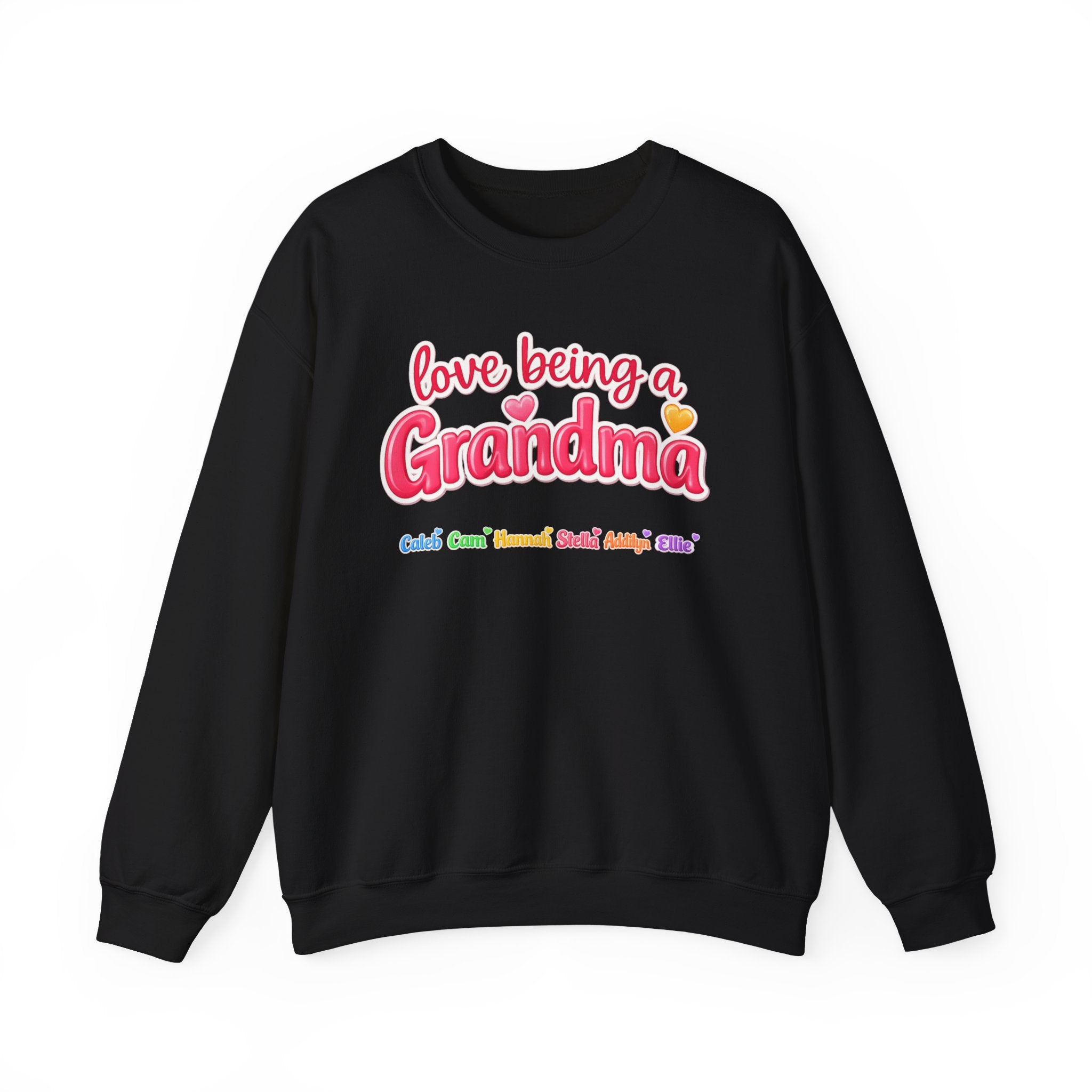 Grandma Crewneck Sweatshirt - "Love Being a Grandma" Cozy Gift