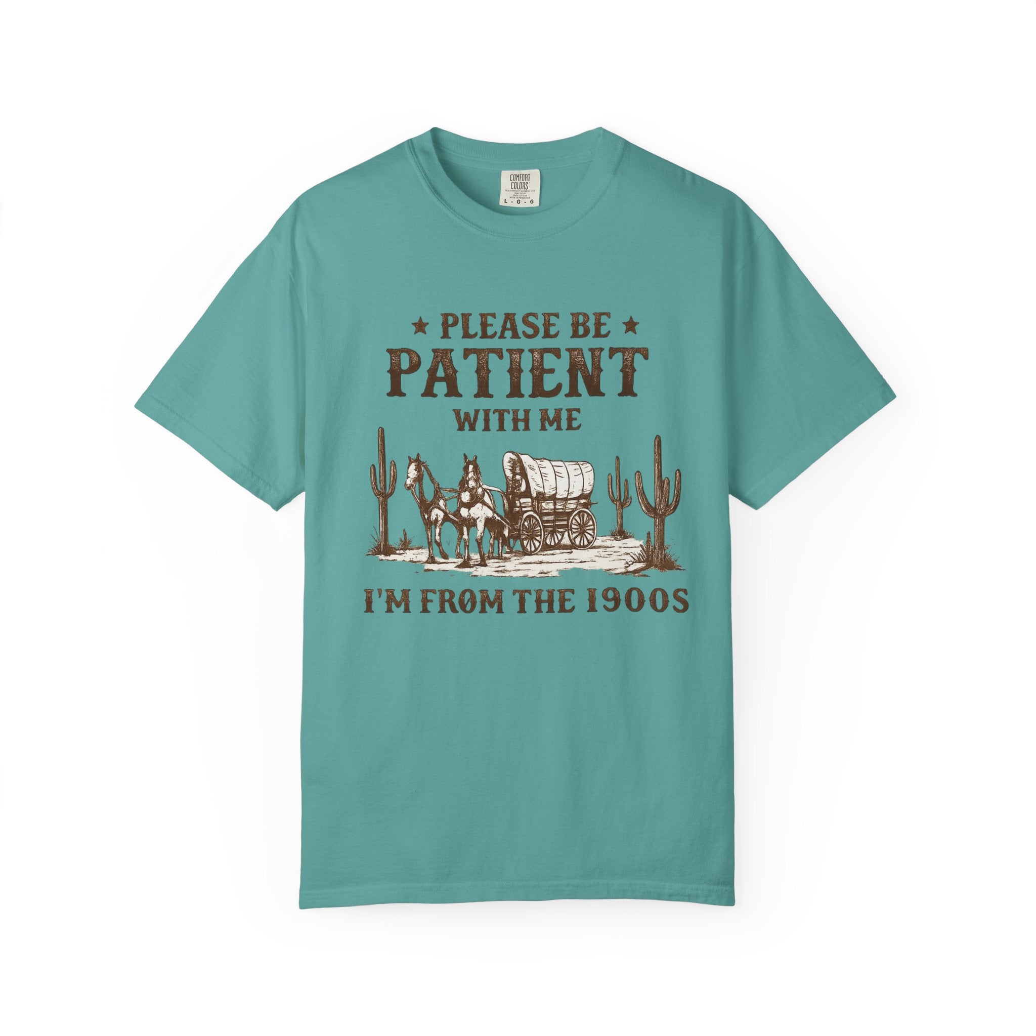 Vintage Western T-Shirt — “Please Be Patient With Me, I’m From The 1900s”