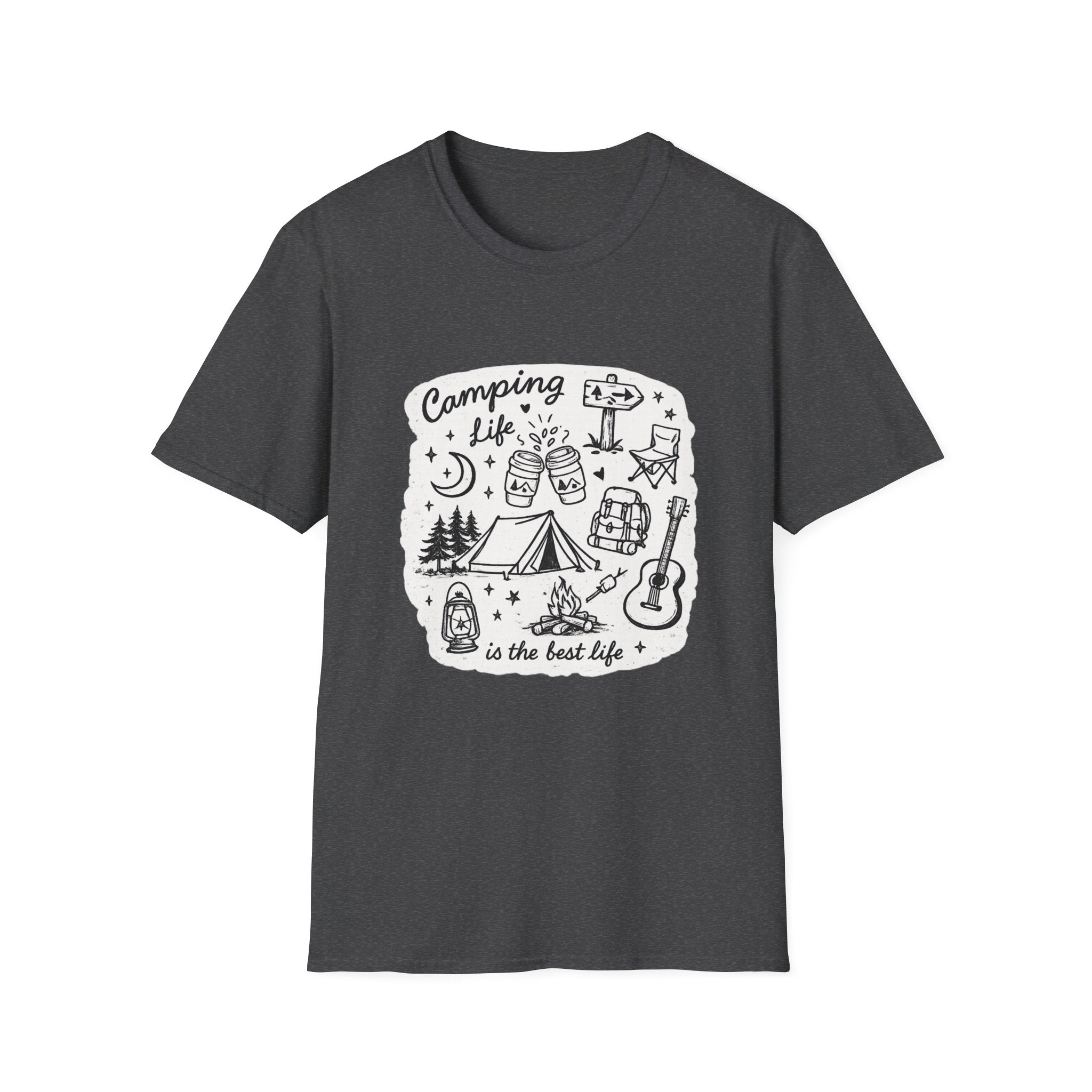 Camping Life T-Shirt — 'Camping Life is the Best Life' Graphic Tee for Outdoor Lovers