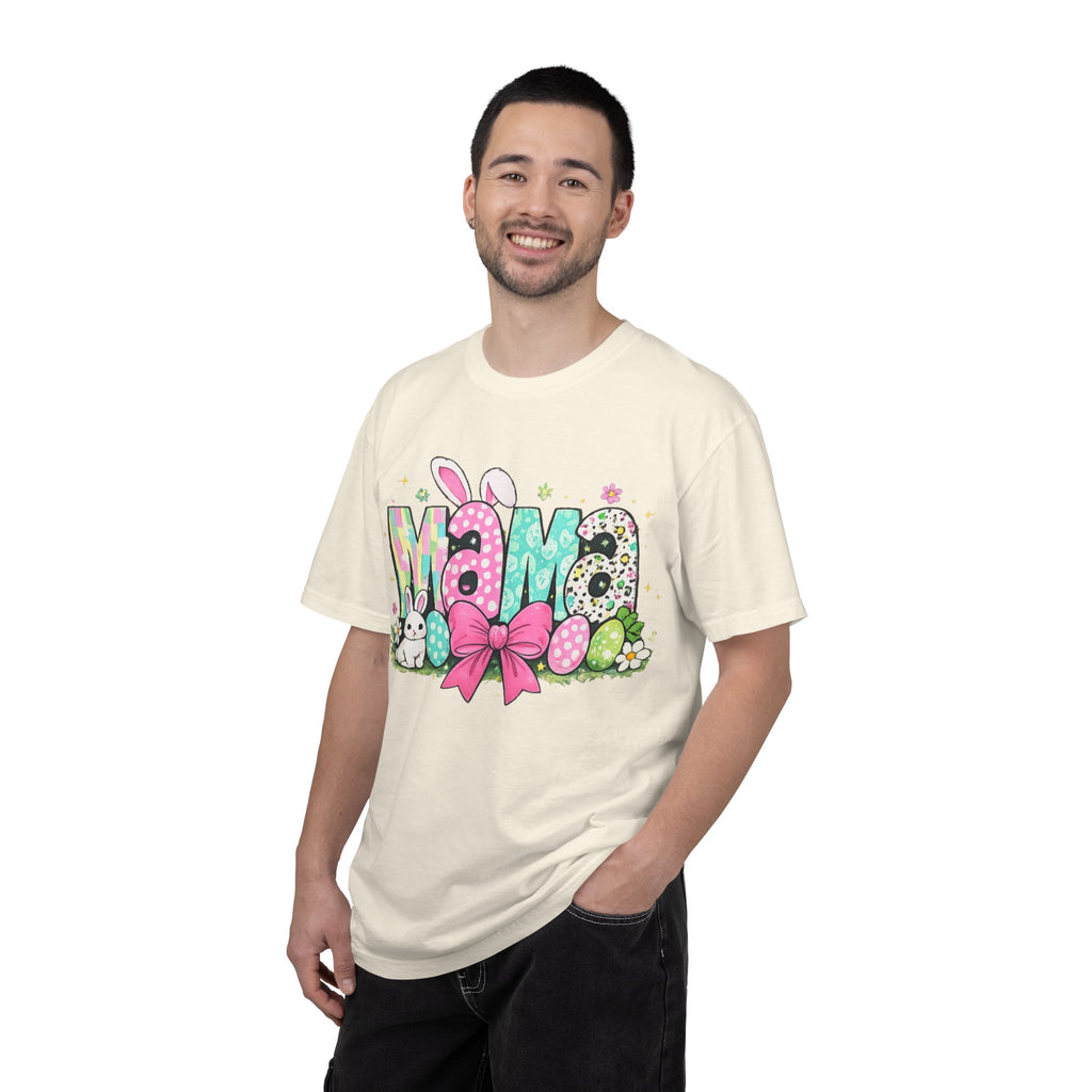 Mama Easter T-Shirt — Pastel Bunny & Egg Spring Shirt
