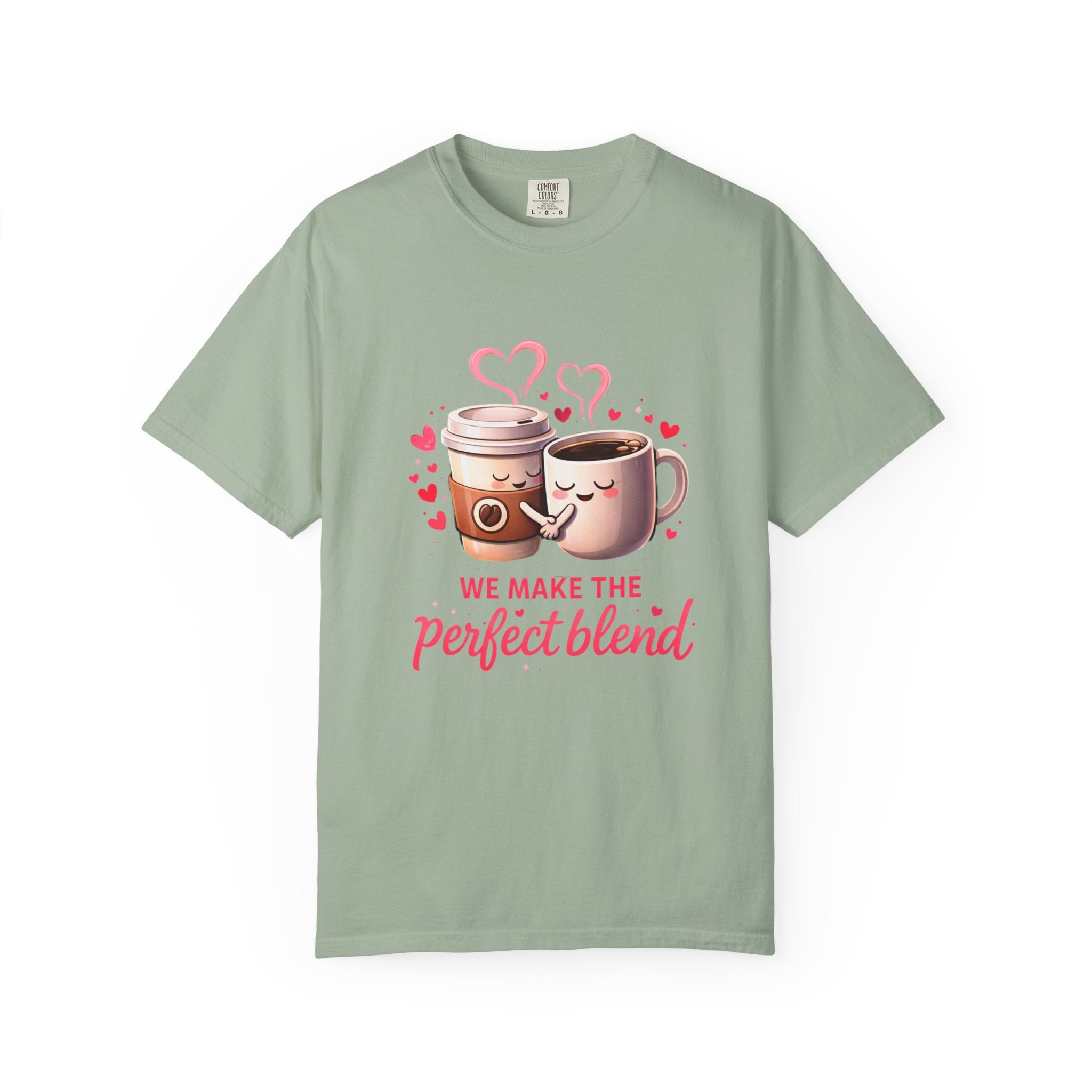 Perfect Blend Coffee Tee — 'We Make the Perfect Blend' Cute Couples T-Shirt