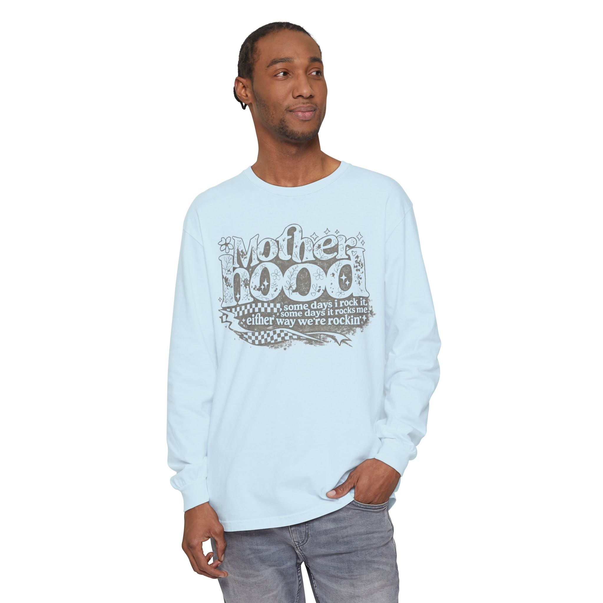 Motherhood Rocks Long Sleeve T-Shirt