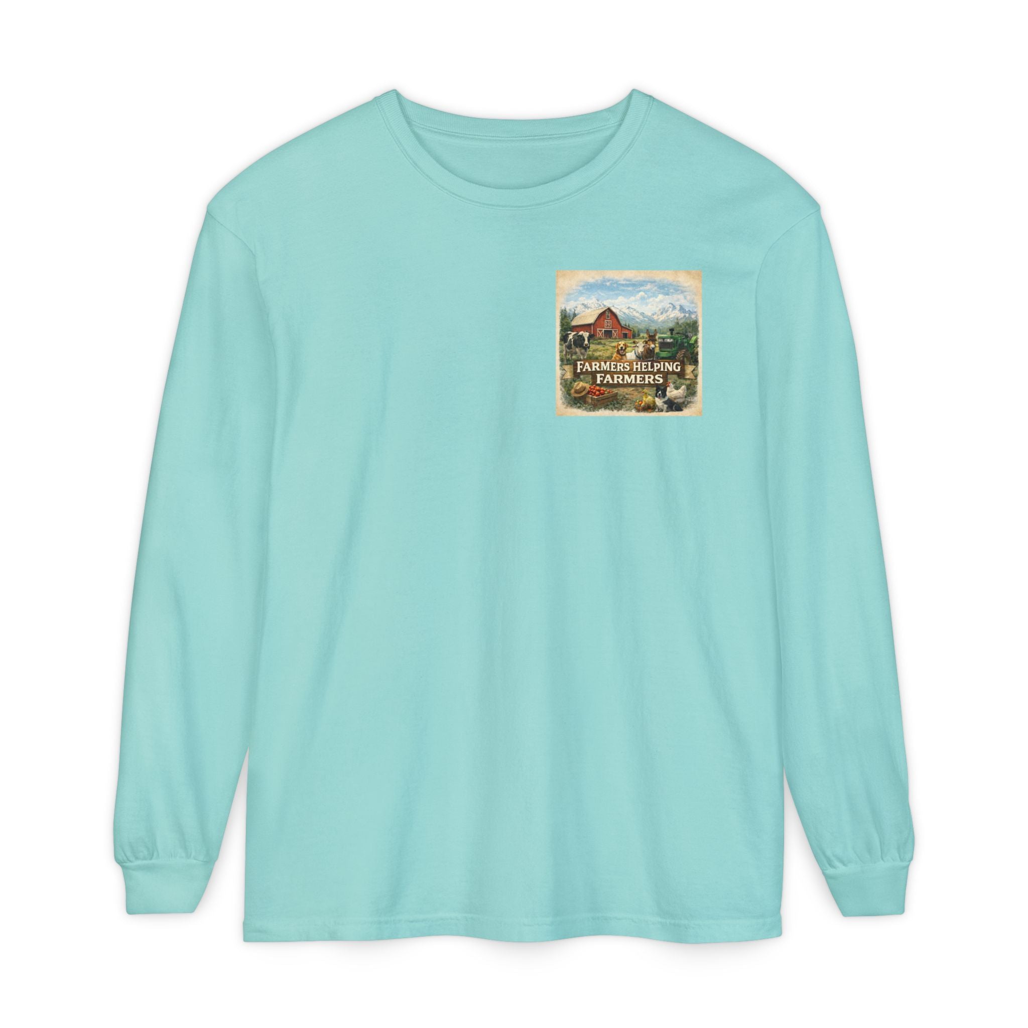 Farmers Helping Farmers Long Sleeve Tee