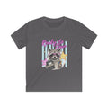 Kids Tee — 'Ready to Learn' Raccoon School Shirt