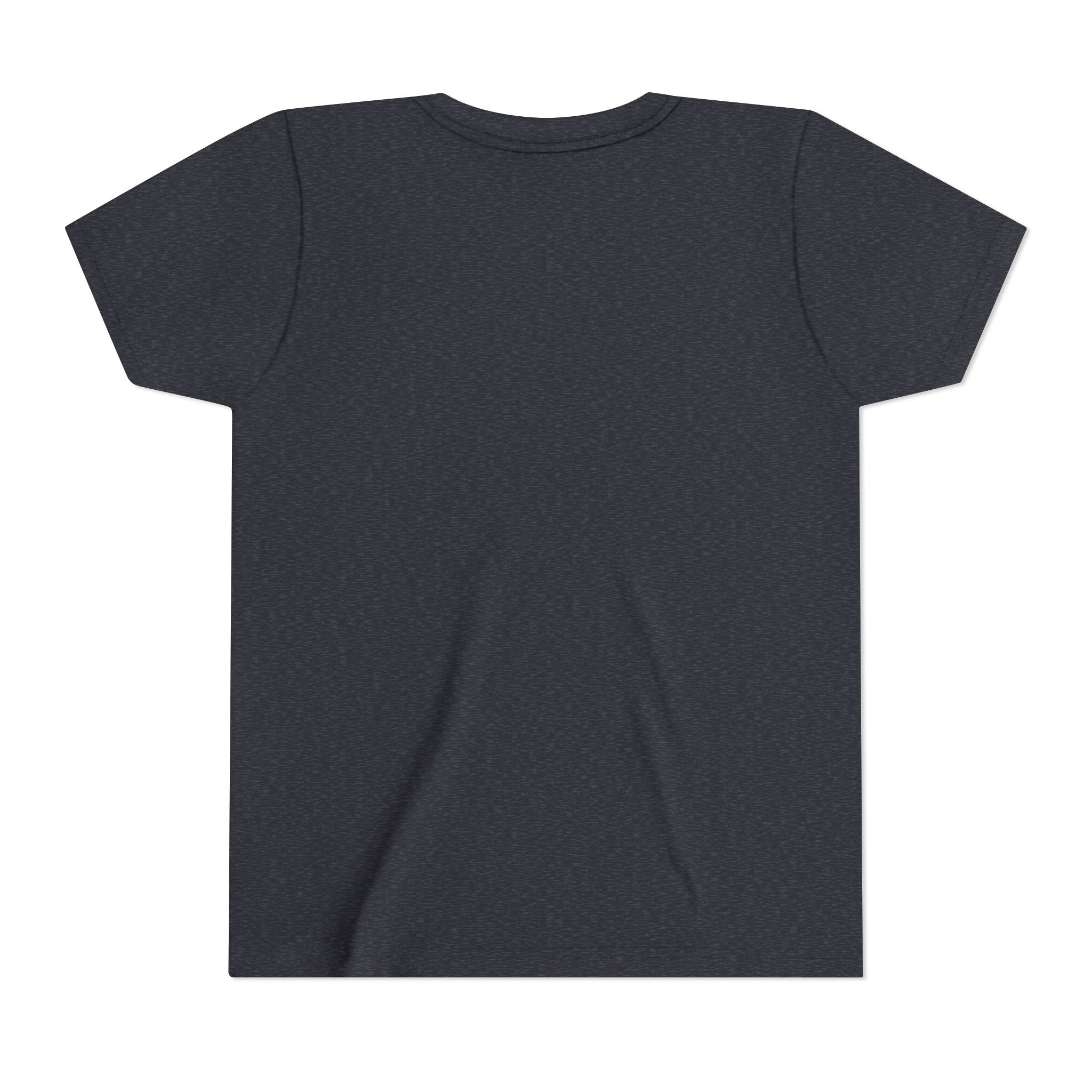 Youth K Monogram Pencil Tee — Kids Initial Letter K School Shirt