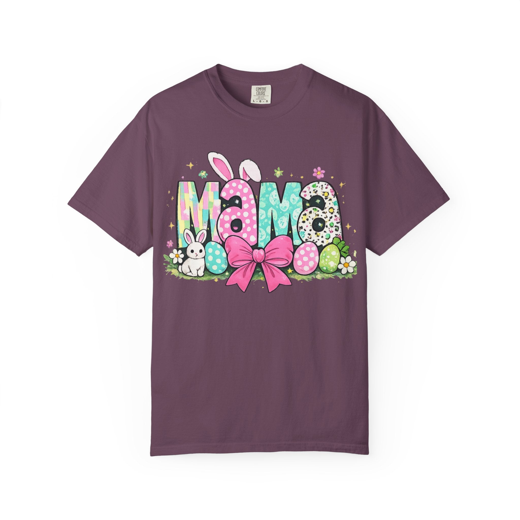 Mama Easter T-Shirt — Pastel Bunny & Egg Spring Shirt