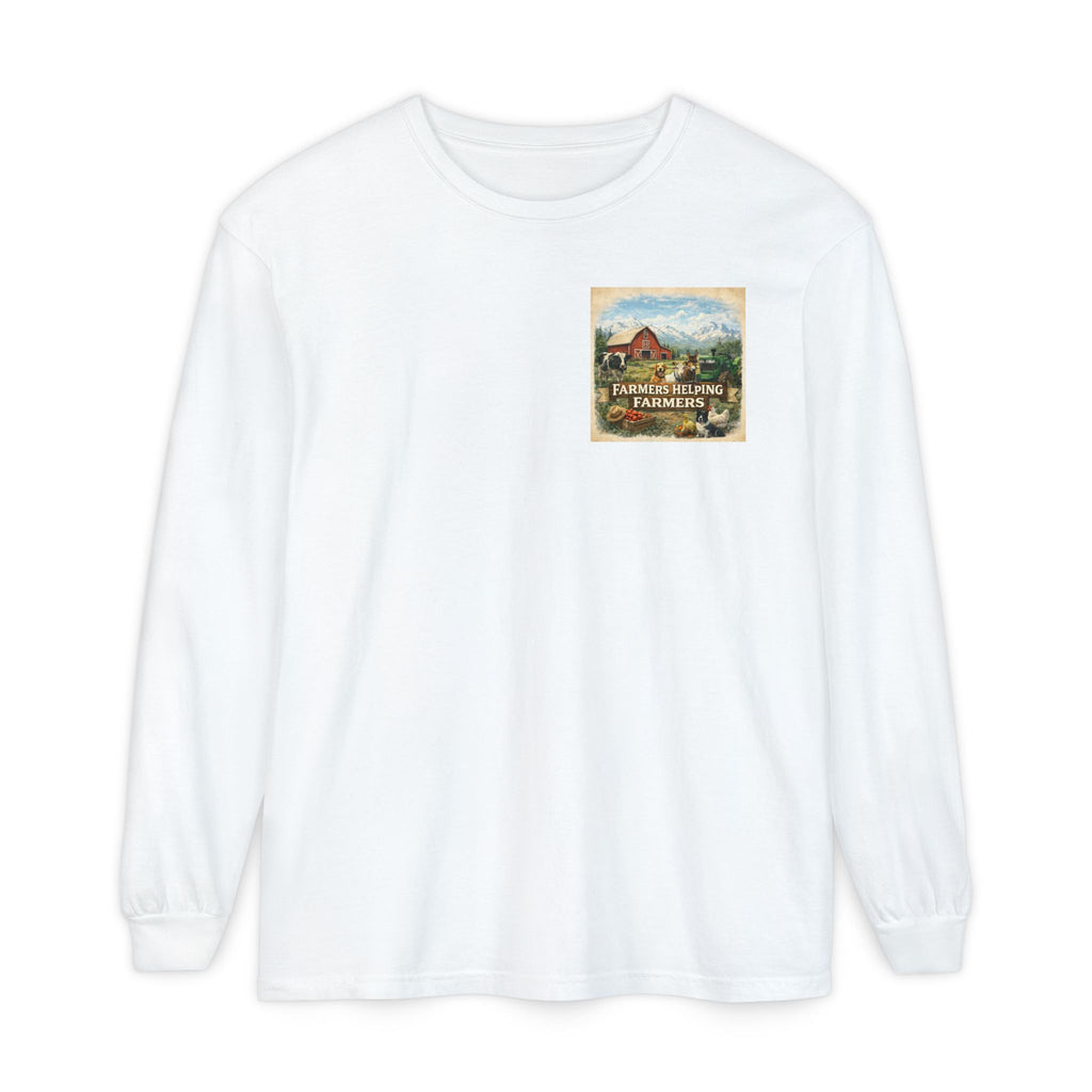 Farmers Helping Farmers Long Sleeve Tee