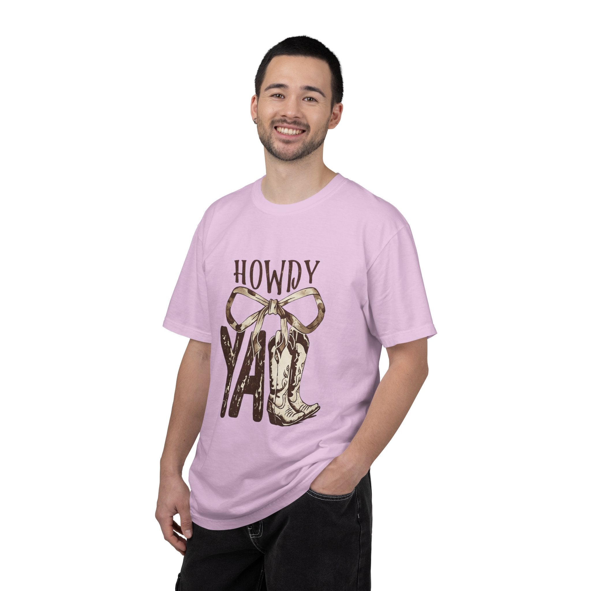 Howdy Y'all Cowboy Boots T-Shirt — Western Graphic Tee