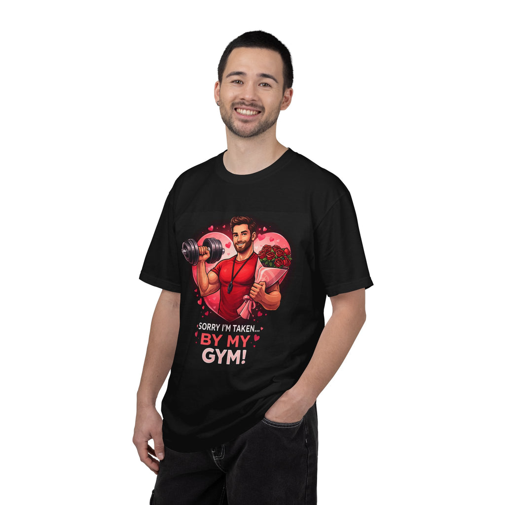 Gym Lover T‑Shirt - "Sorry I'm Taken... By My Gym!" Valentine's Fitness Tee