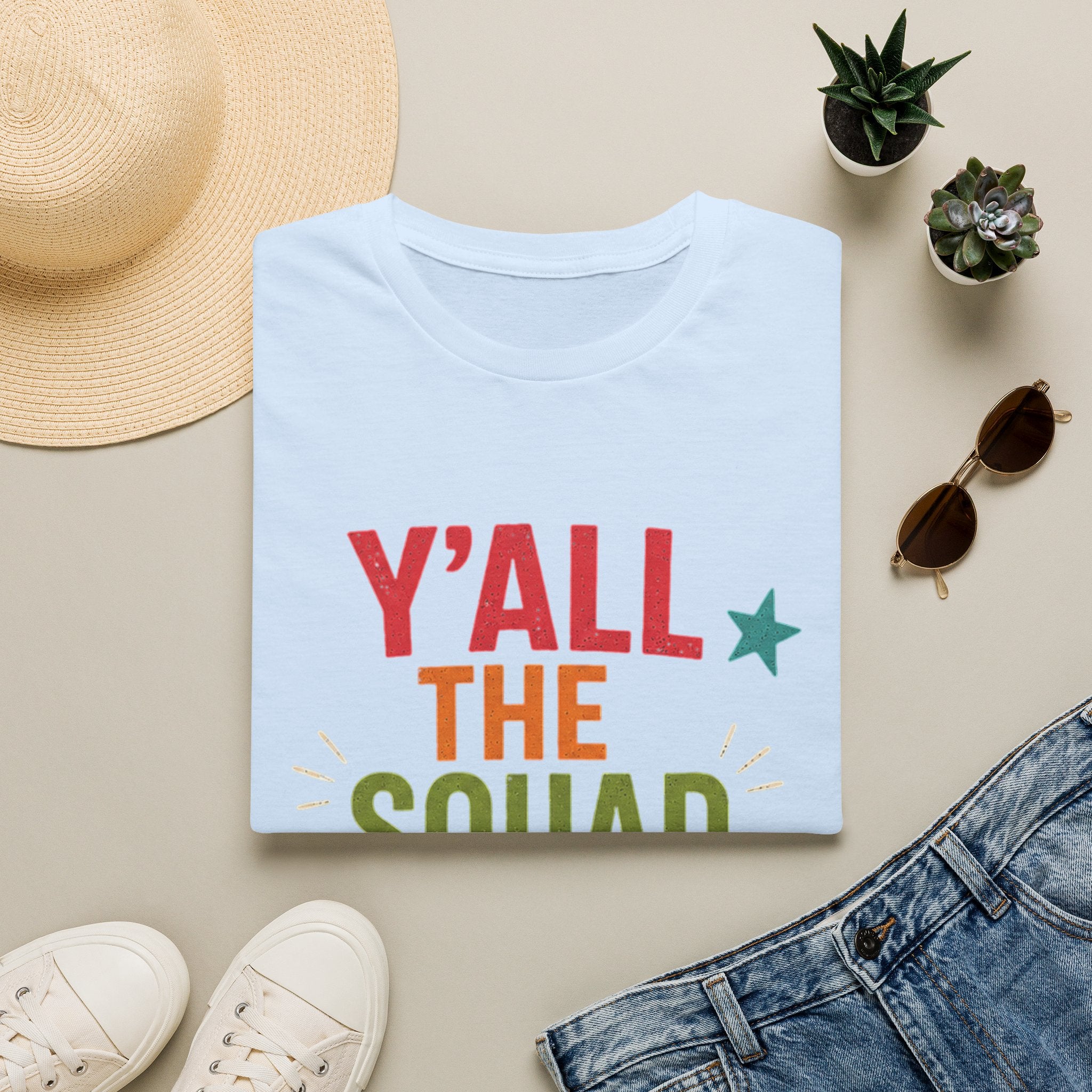 Y'all The Squad Is Back T-Shirt — Retro Colorful Reunion Tee