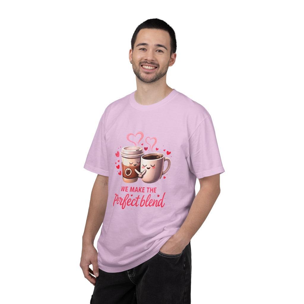 Perfect Blend Coffee Tee — 'We Make the Perfect Blend' Cute Couples T-Shirt