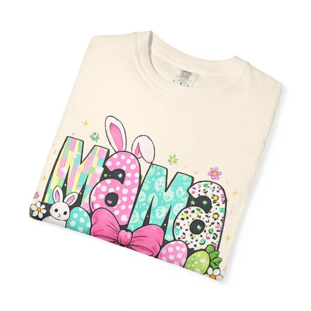 Mama Easter T-Shirt — Pastel Bunny & Egg Spring Shirt