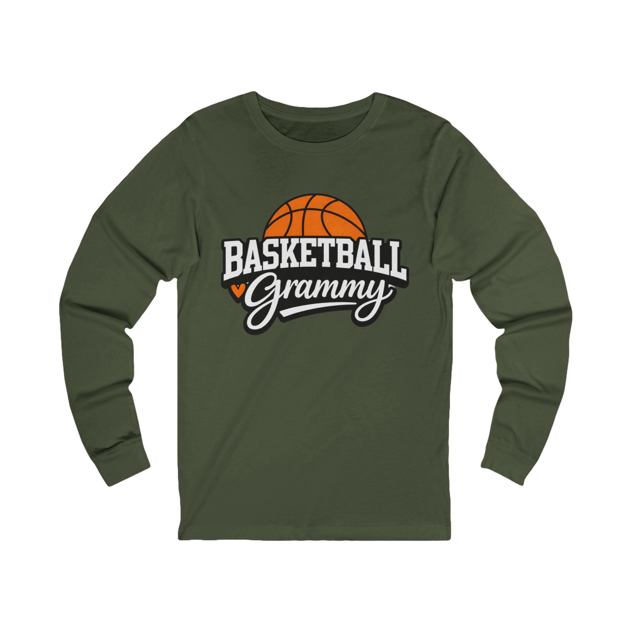 Basketball Grammy Long Sleeve Tee — Gift for Grandmothers & Sports Fans