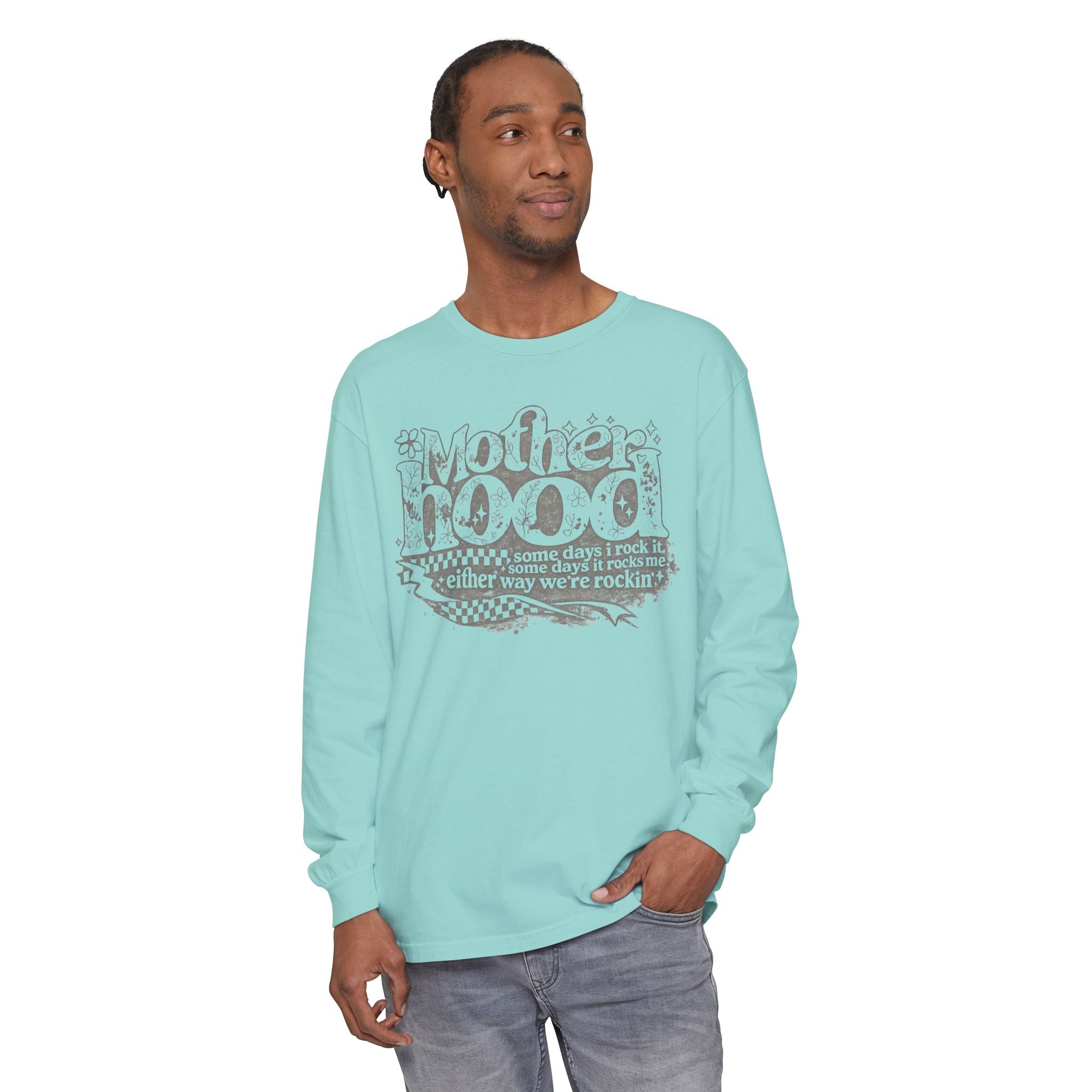 Motherhood Rocks Long Sleeve T-Shirt