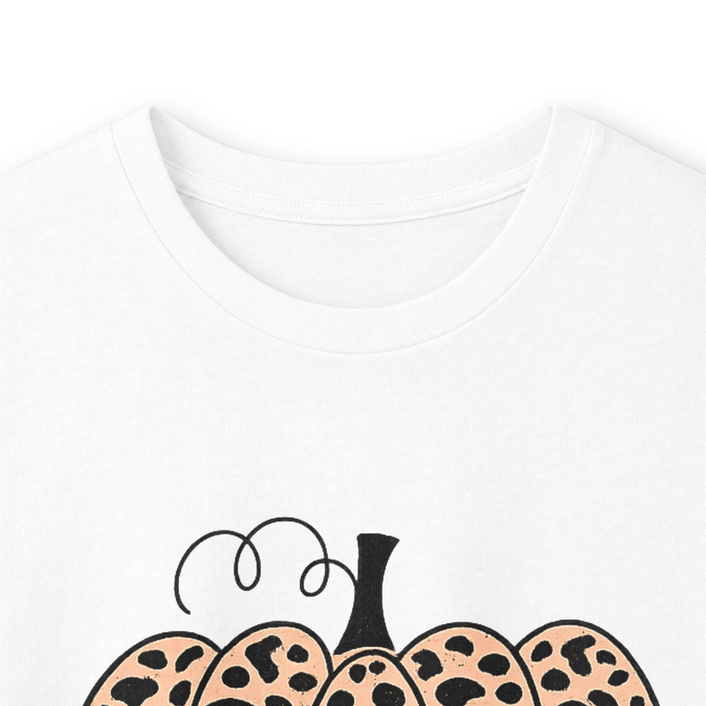 Howdy Pumpkin Long Sleeve Tee — Leopard Print Fall Graphic Shirt