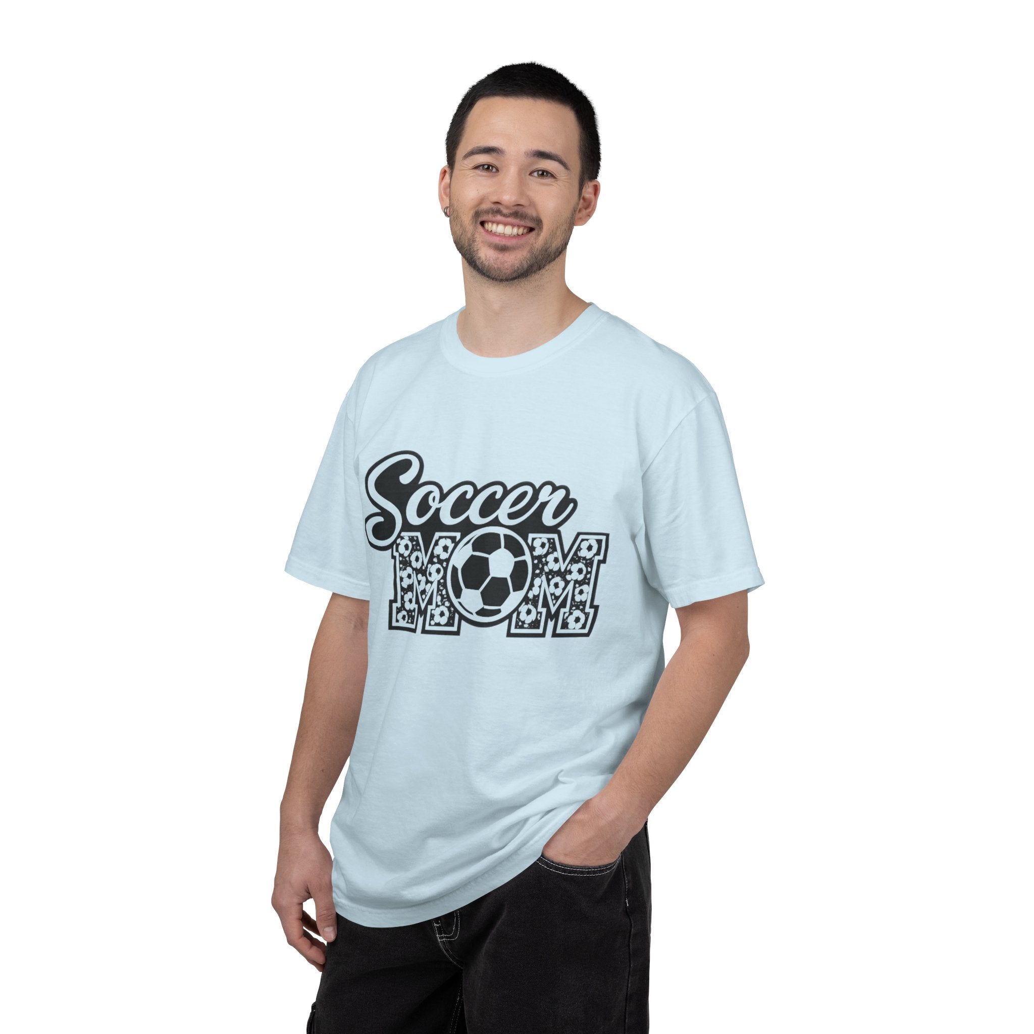 Soccer Mom T‑Shirt — Retro Soccer Ball Mom Graphic Tee