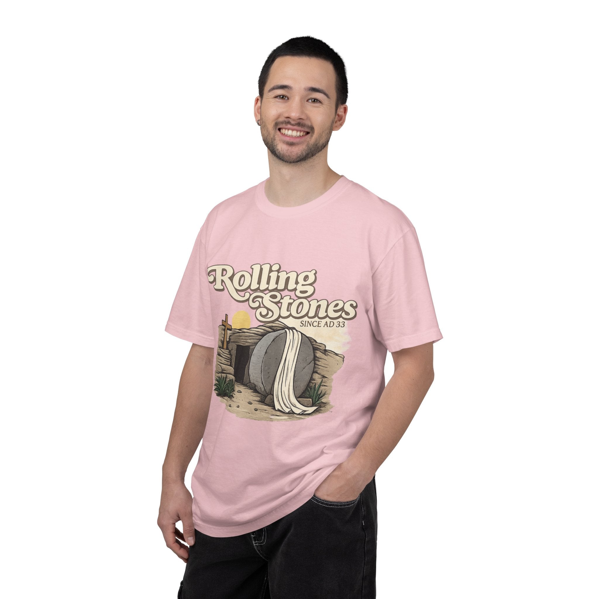 T-Shirt — Vintage 'Rolling Stones' Tomb Design