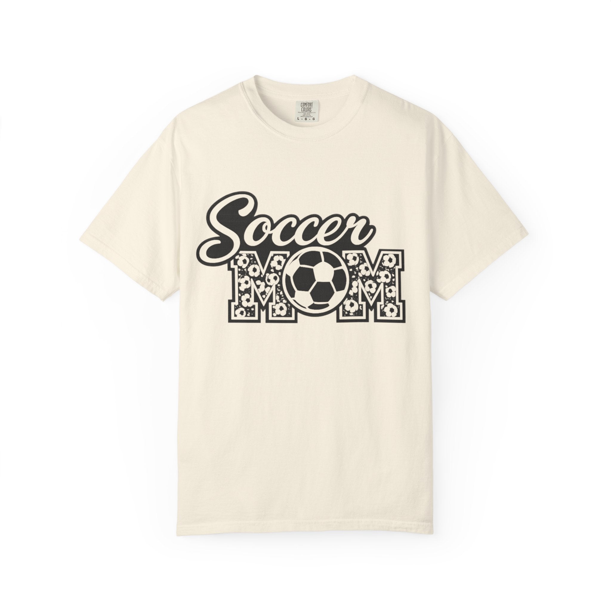 Soccer Mom T‑Shirt — Retro Soccer Ball Mom Graphic Tee