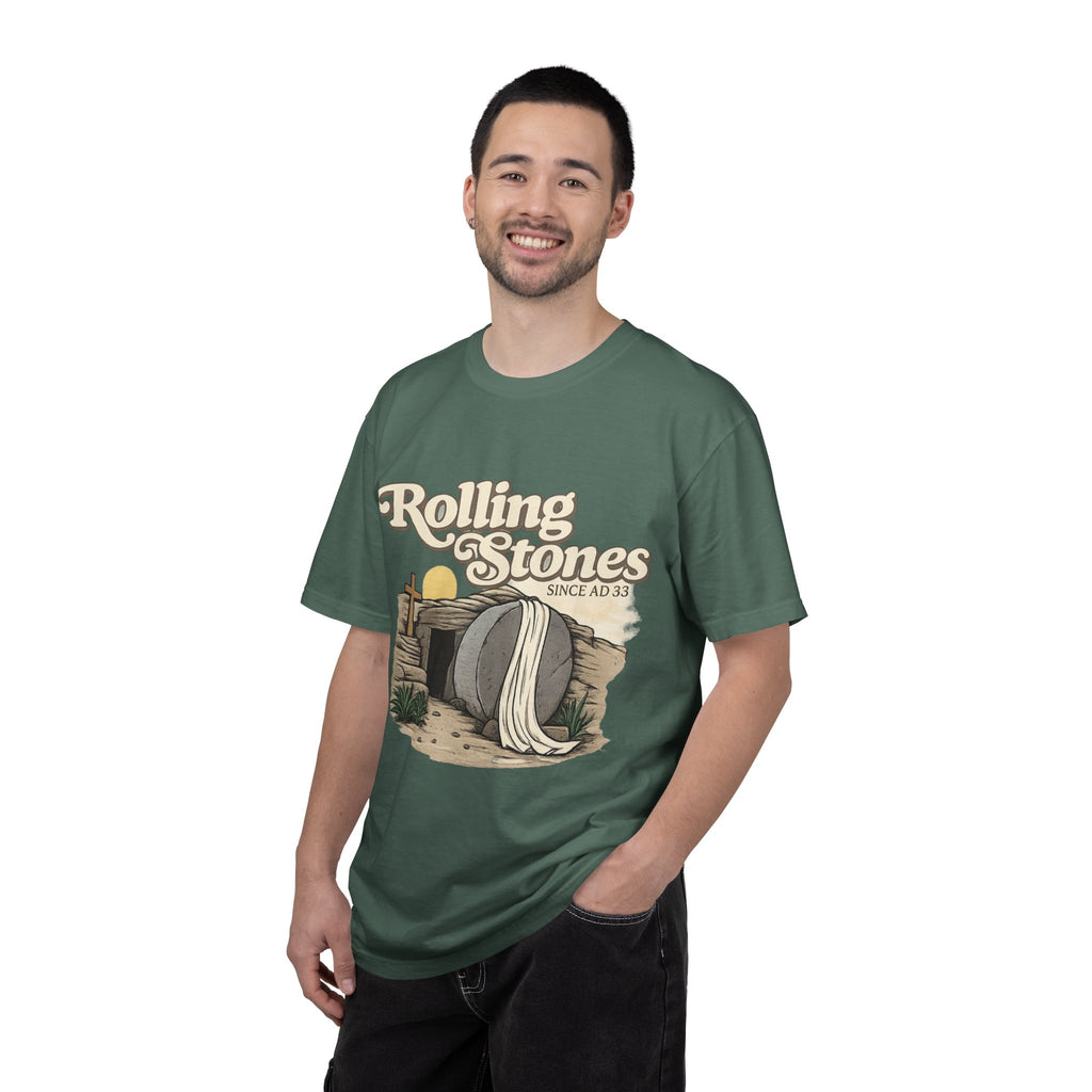 T-Shirt — Vintage 'Rolling Stones' Tomb Design