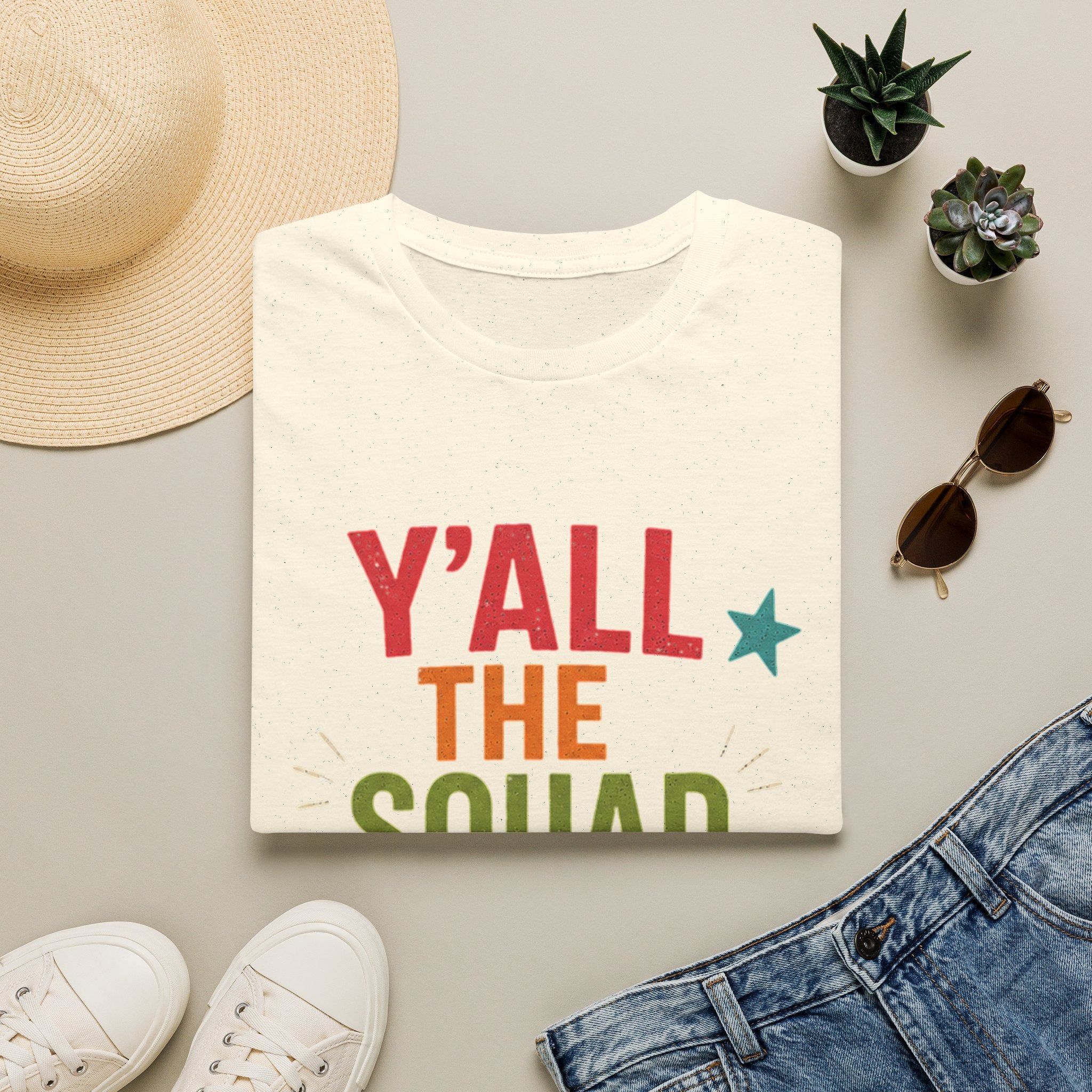 Y'all The Squad Is Back T-Shirt — Retro Colorful Reunion Tee