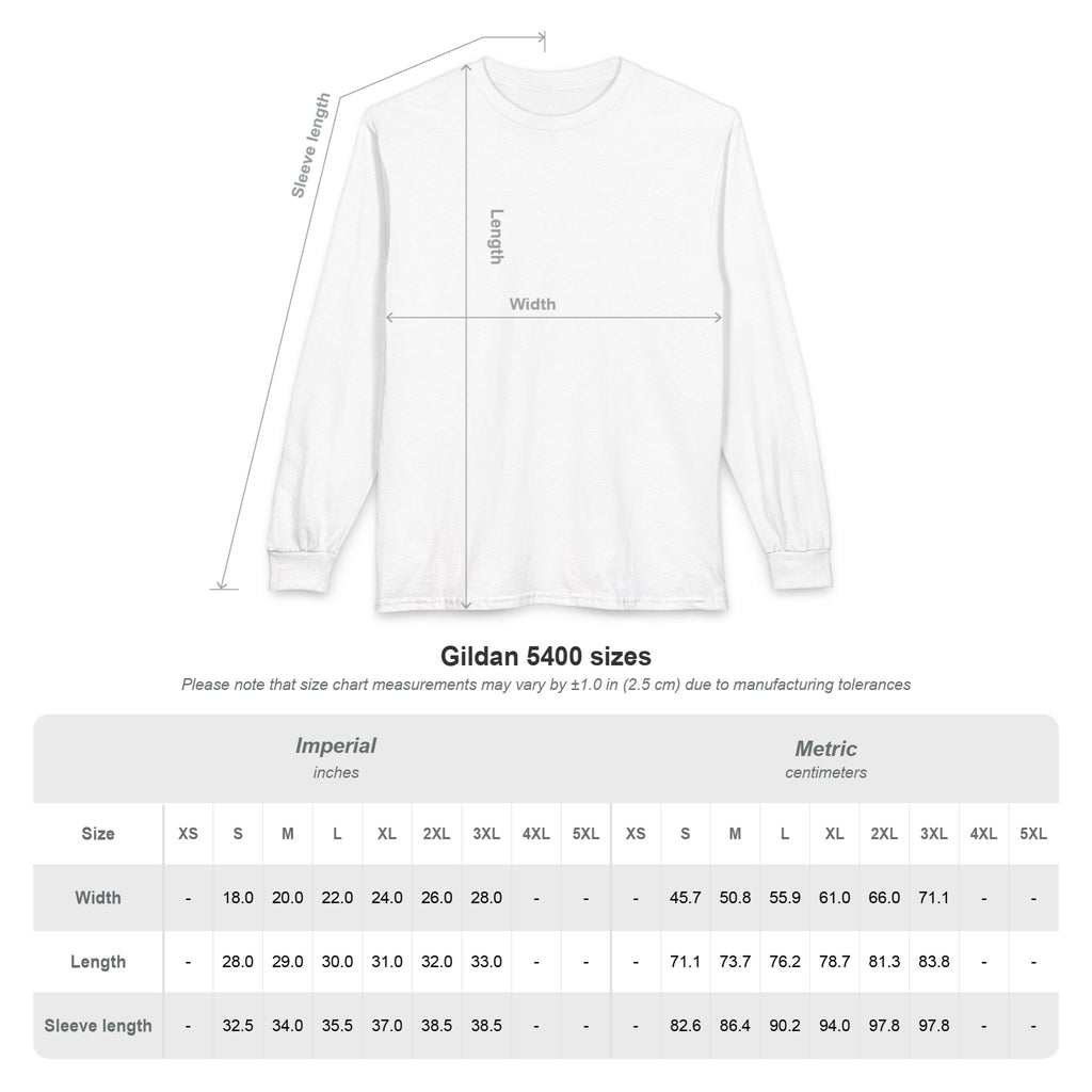 Long Sleeve Tee - 'Happy Fall Y'all' Decorative Pumpkin Graphic