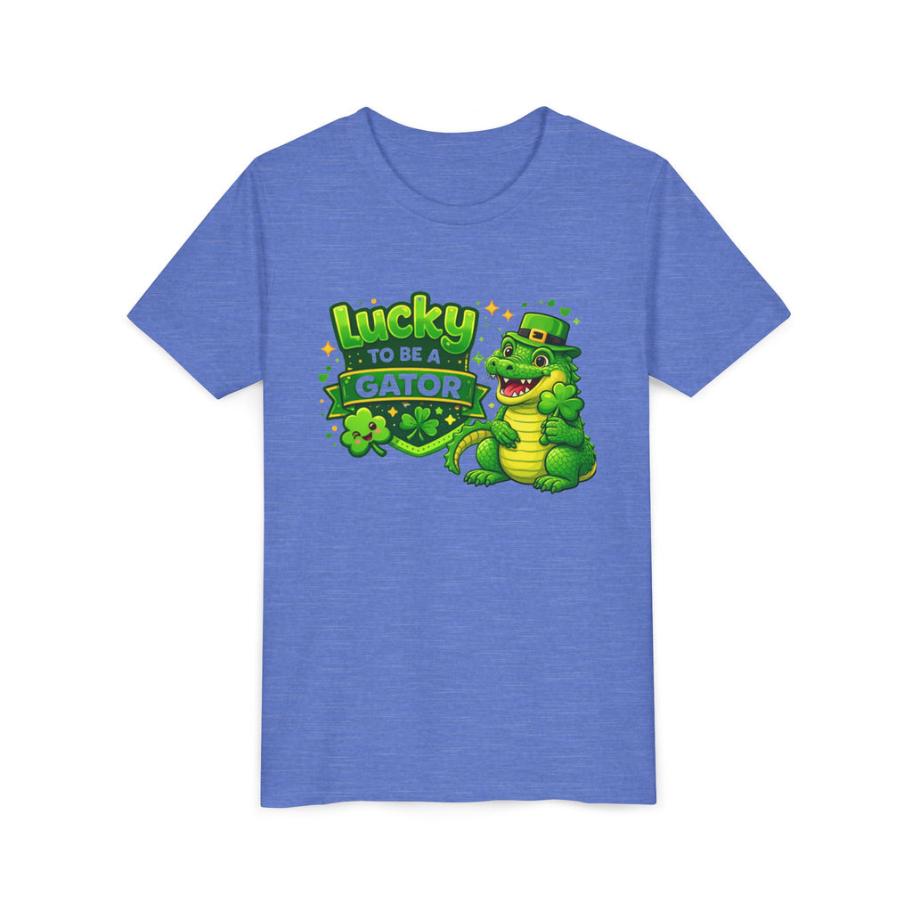 Kids "Lucky to Be a Gator" St. Patrick's Day Tee