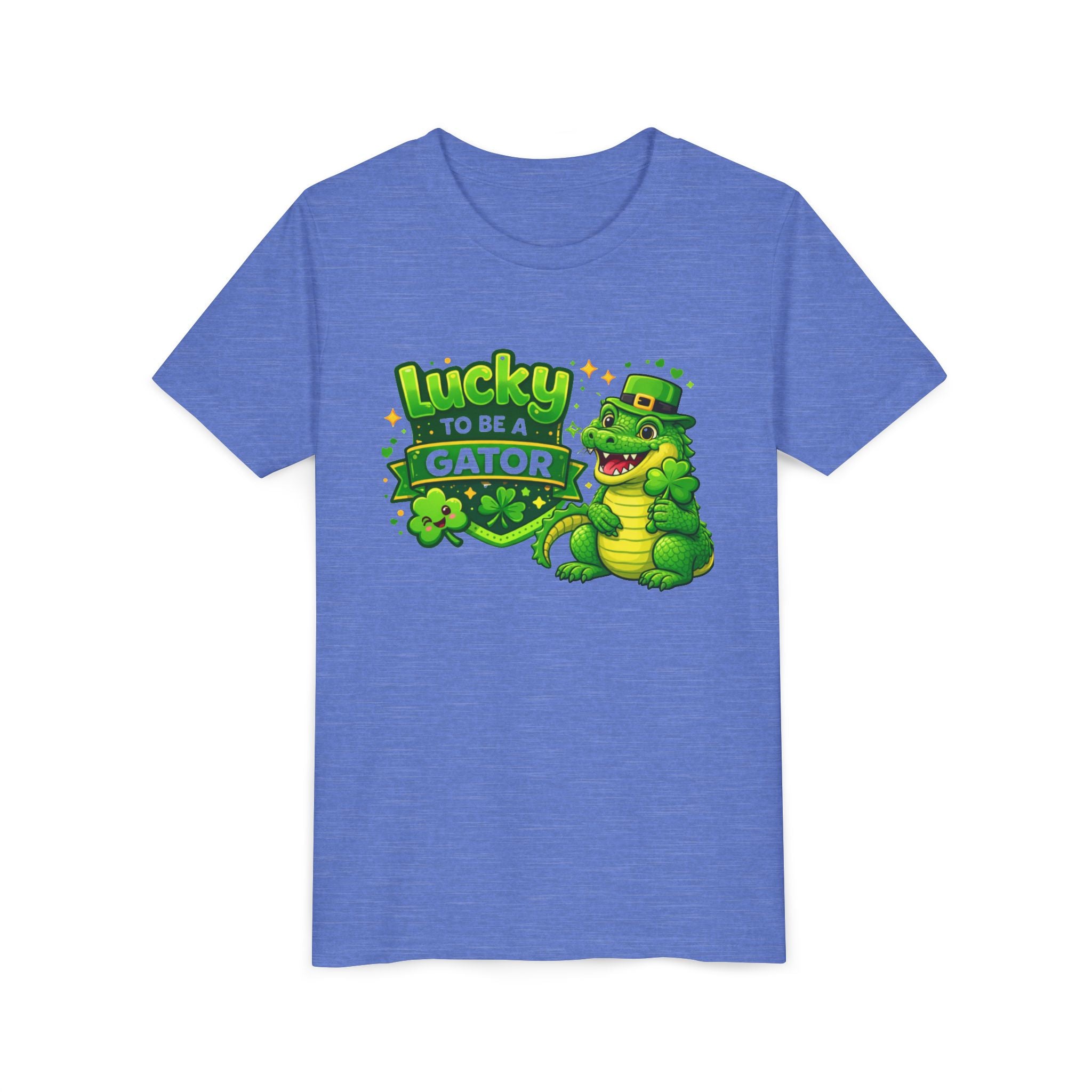 Kids "Lucky to Be a Gator" St. Patrick's Day Tee